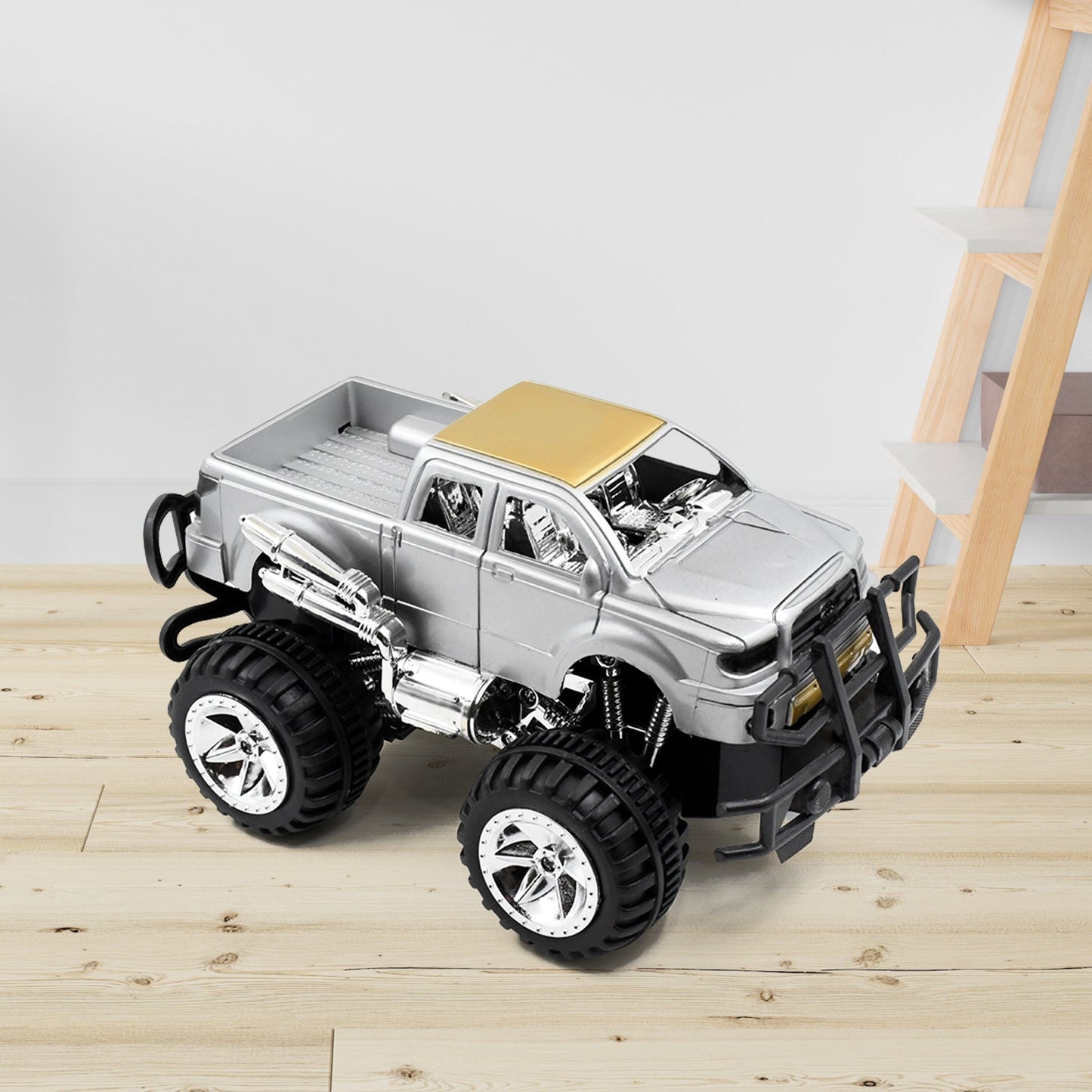 18000 Monster Car for Kids, Monster Vehicles, Racing Toy, Monster Car, Monster Car, Stunt Cars for Kids, Friction Powered, Monster Friction Power Car, Birthday Gift for Baby Boys & Girls (1 Pc / Mix Color)