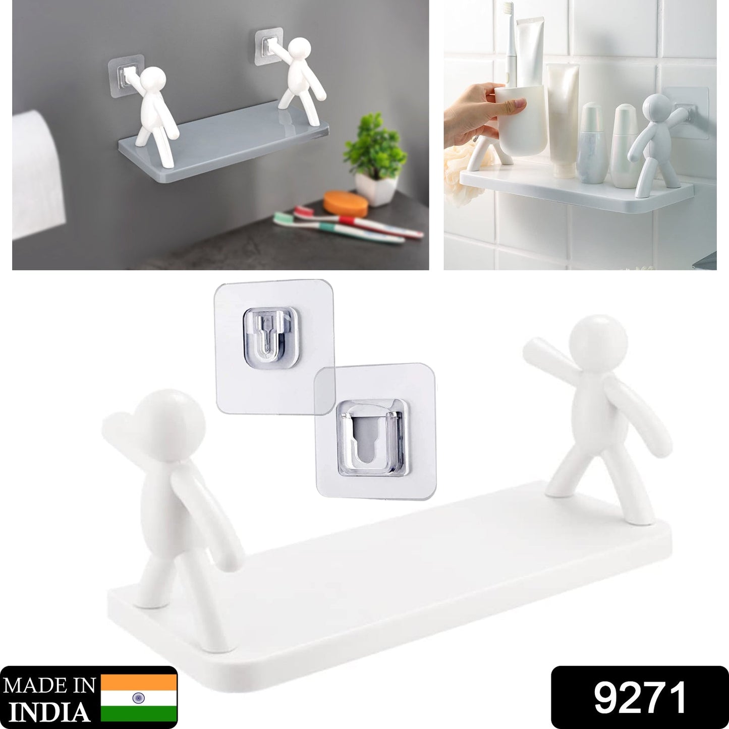 Floating Shelves for Bedroom Wall Shelves for Living Room / Kitchen Wall Mounted Shelf