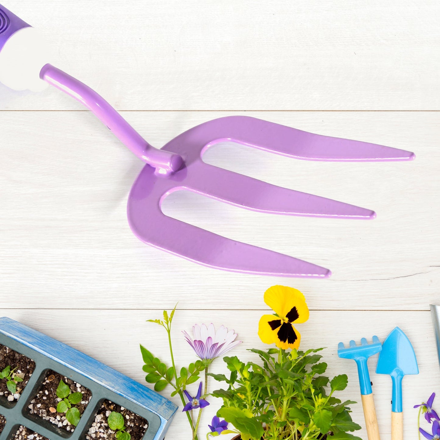 Heavy Duty Garden Tools, Gardening Tools Kit for Home Garden, Indoor and Outdoor Gardening for Plants, Agriculture, and Soil Tools (1 Pc) (6 Different Types Tool)