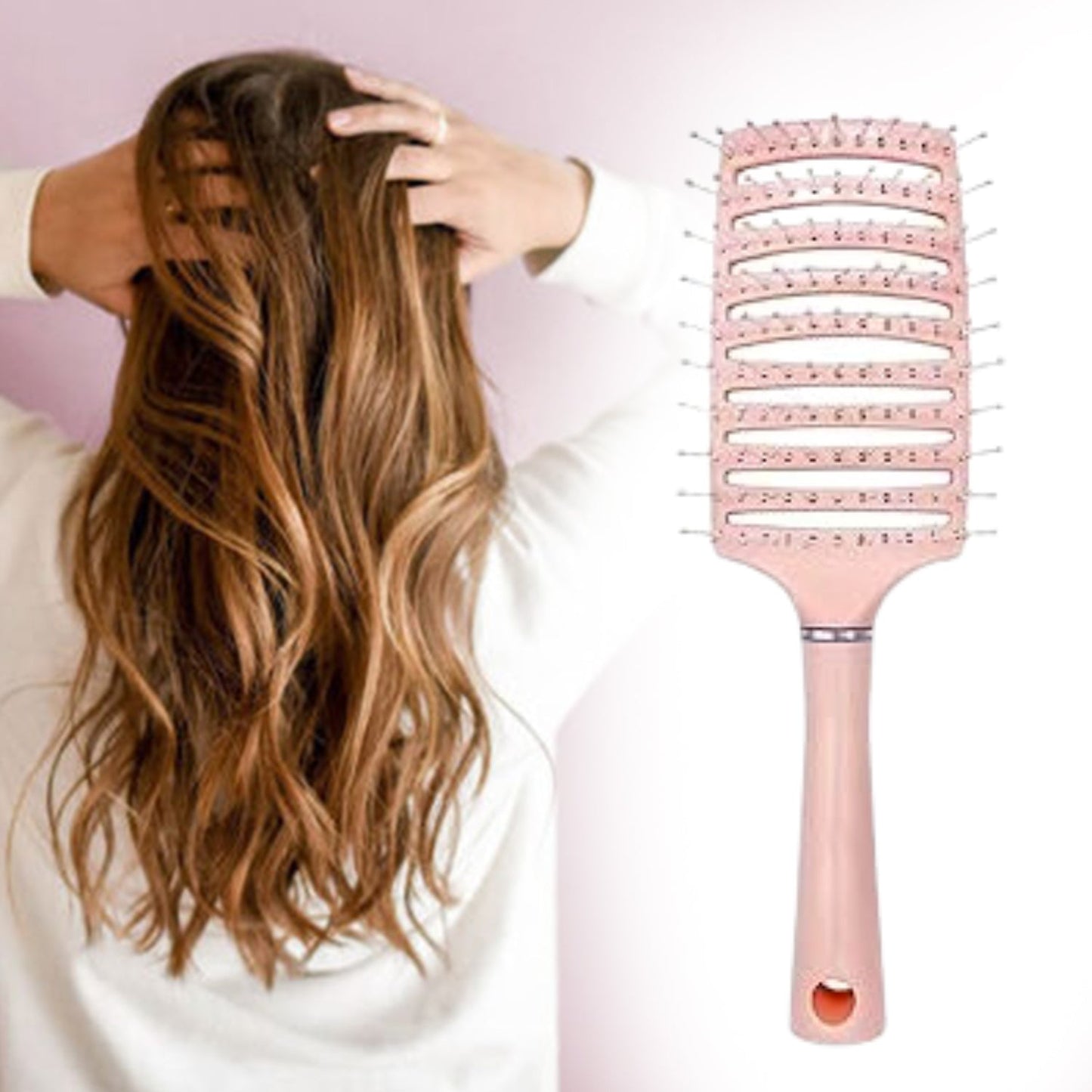 Massage Comb, Massage Hair Brush (1 Pc / 24 Cm)