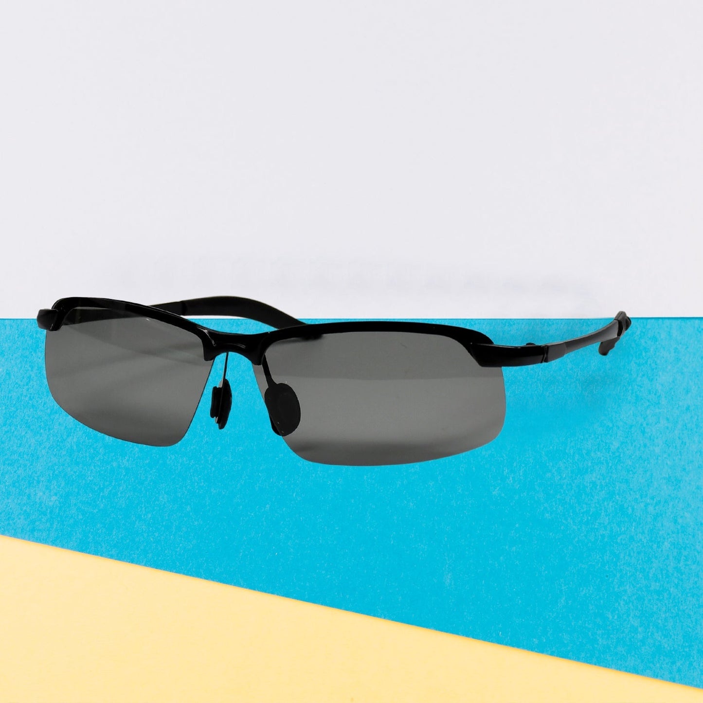 7702 Sports Sunglasses Classic Luxury Lightweight Rimless Sports Sunglasses For Driving , Fishing , Hiking & outdoor Use