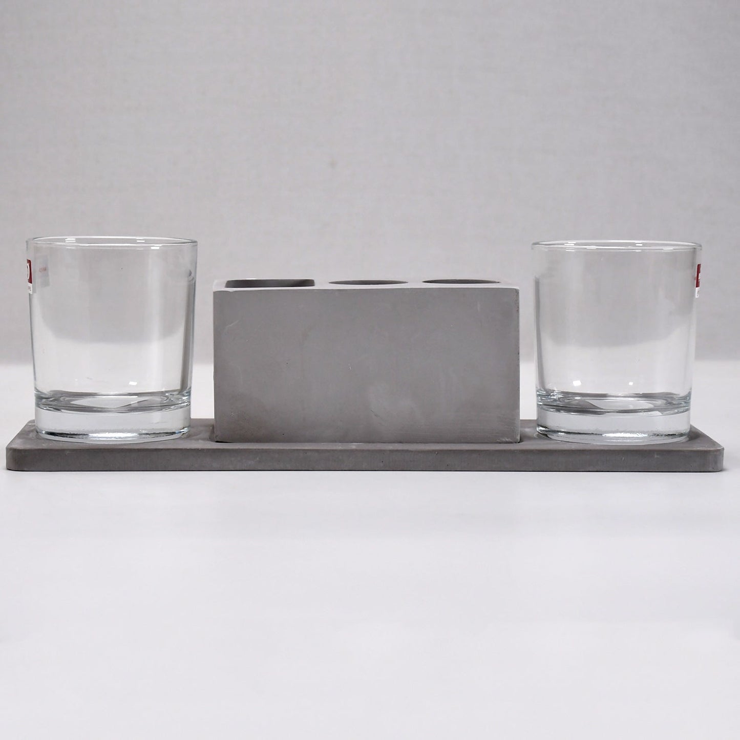 5223 2Wine Glass & Marbal Holder New & Attractive Design For Hotel & Cafes Use