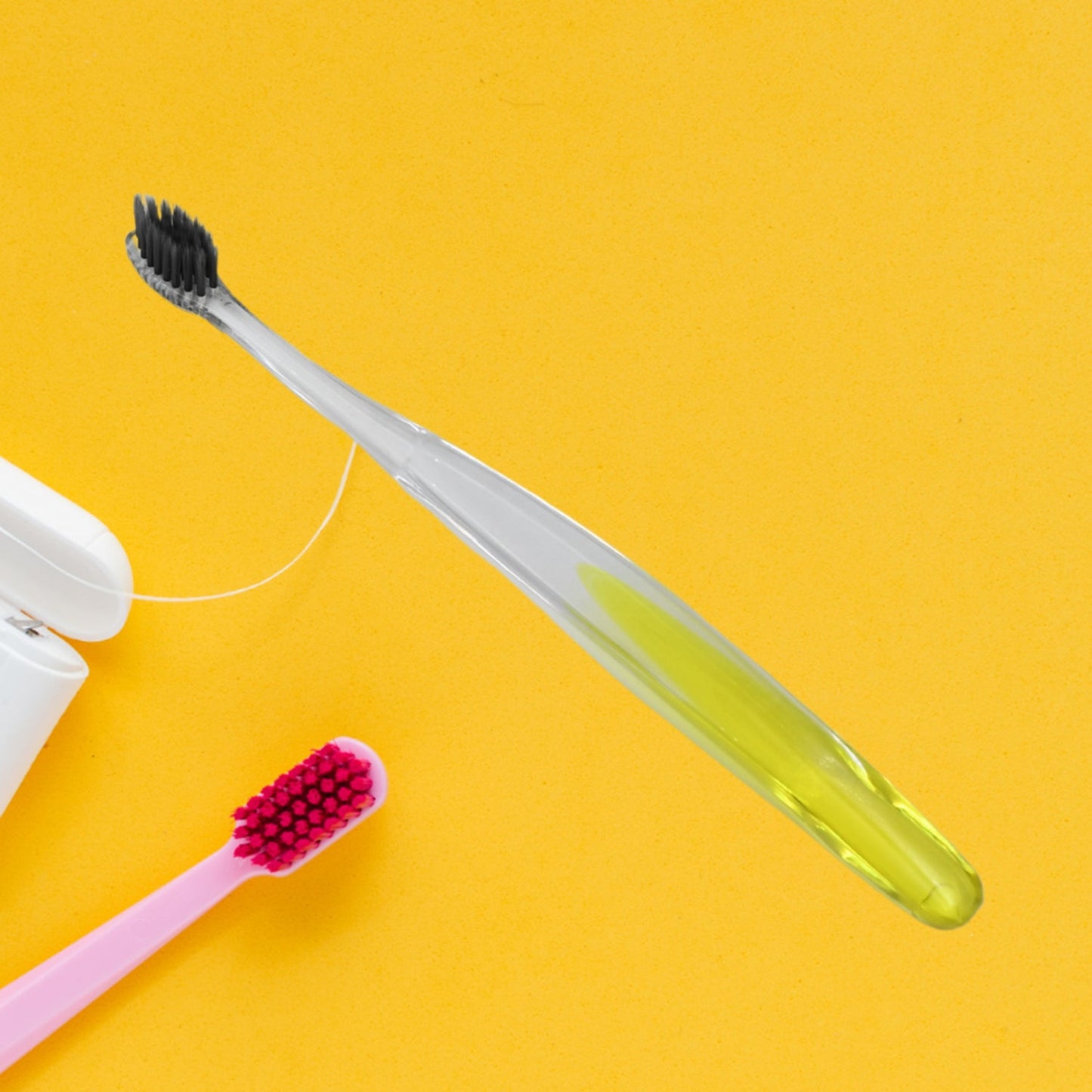 Premium Plastic Toothbrush With Plastic Round Box for Men and Women, Kids, Adults Plastic Toothbrush (10 pcs Set)
