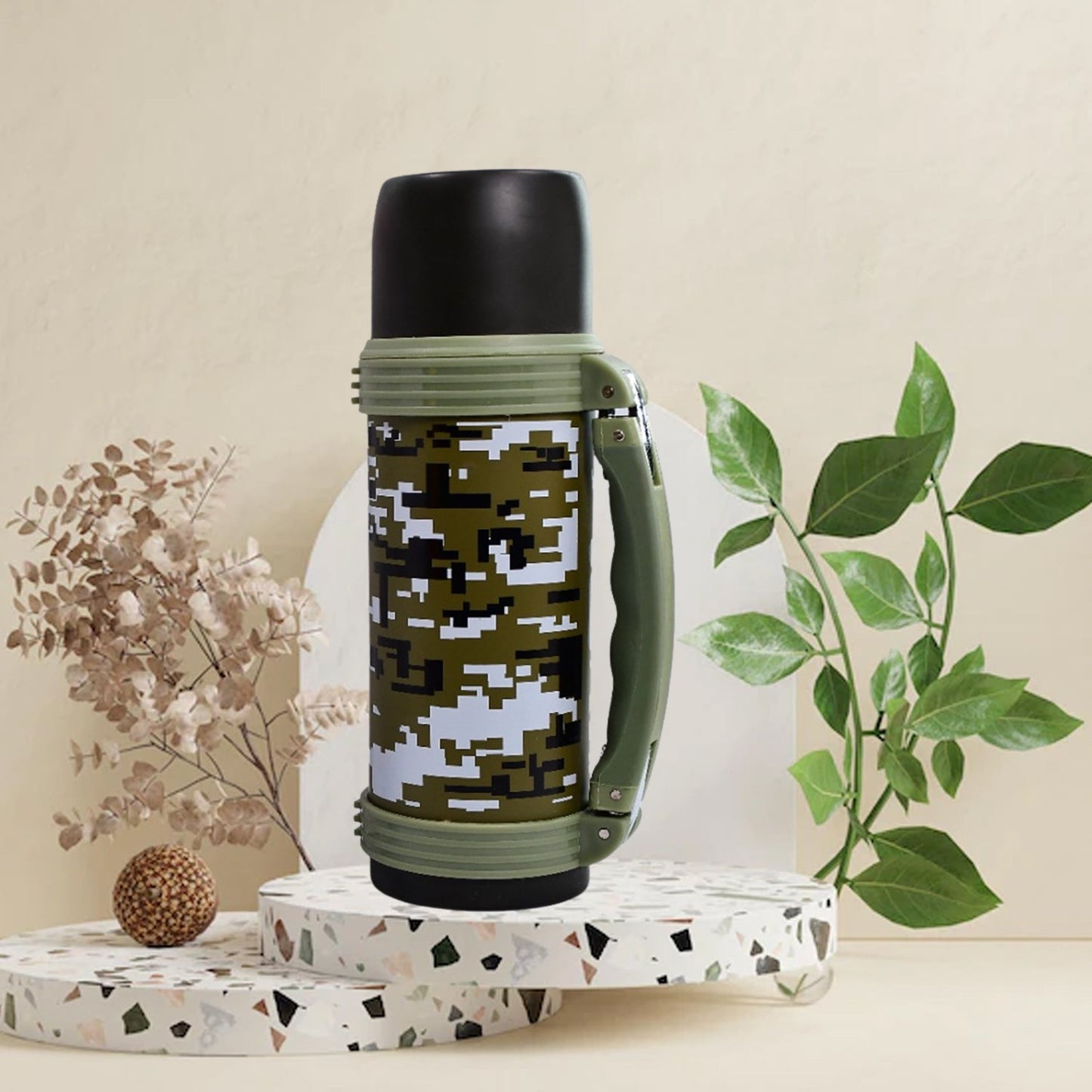 6455 750Ml STAINLESS STEEL TRAVEL BOTTLE FOR SCHOOL PICNIC, TRACKING WATER BOTTLE FOR MEN WOMEN KIDS | THERMOS FLASK