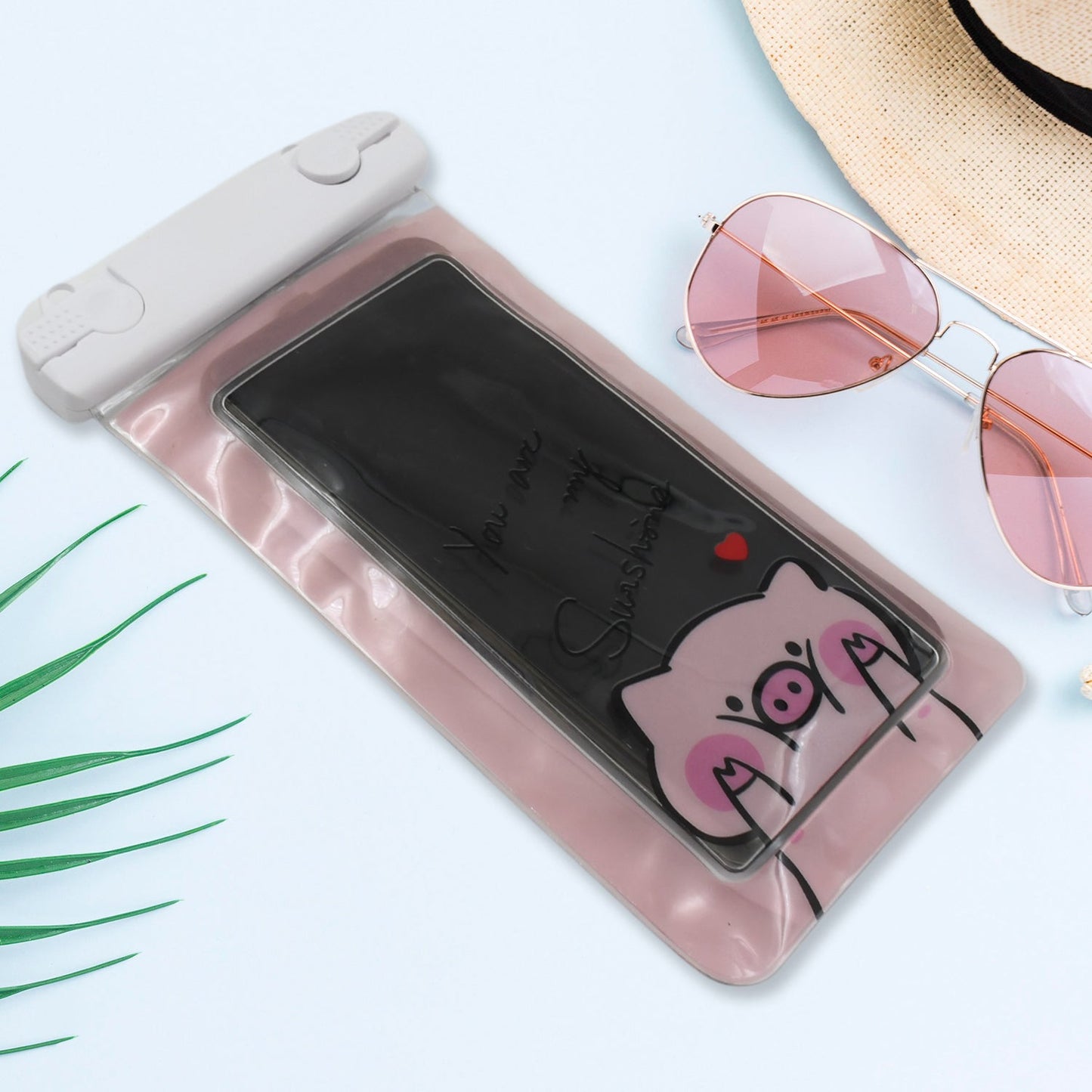 13137 Waterproof Pouch Lock Mobile Cover Underwater Mobile Case For All Type Mobile Phone (1 Pc)