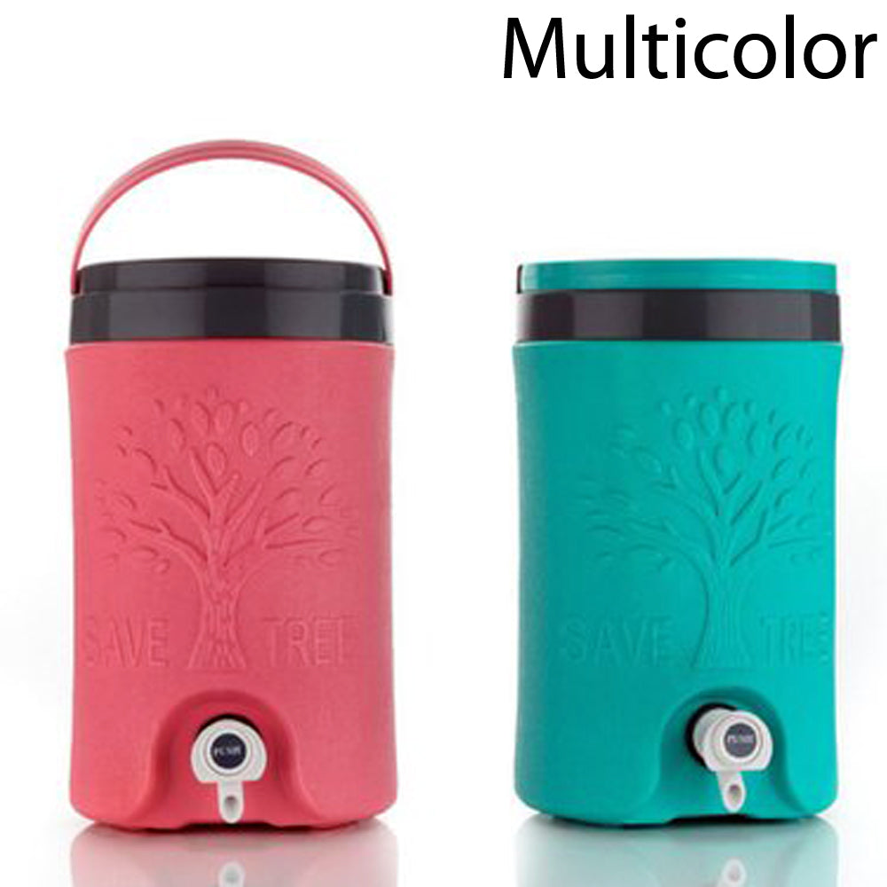 Plastic Water Rover Jug - 5 Litre, Insulated Plastic Water Rover Jug with a Sturdy Handle, 5 ltrs, (Multi-Coloured