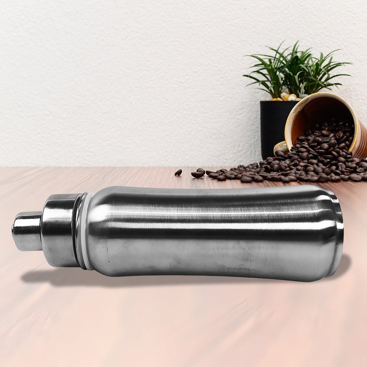 Stainless Steel Insulated Water Bottle with Strainer for Home, Traveling Fridge Water Bottle, Leak Proof, Rust Proof, Cold & Hot | Leak Proof | Office Bottle | Gym | Home | Kitchen | Hiking | Trekking | Travel Bottle (800 ML Approx)