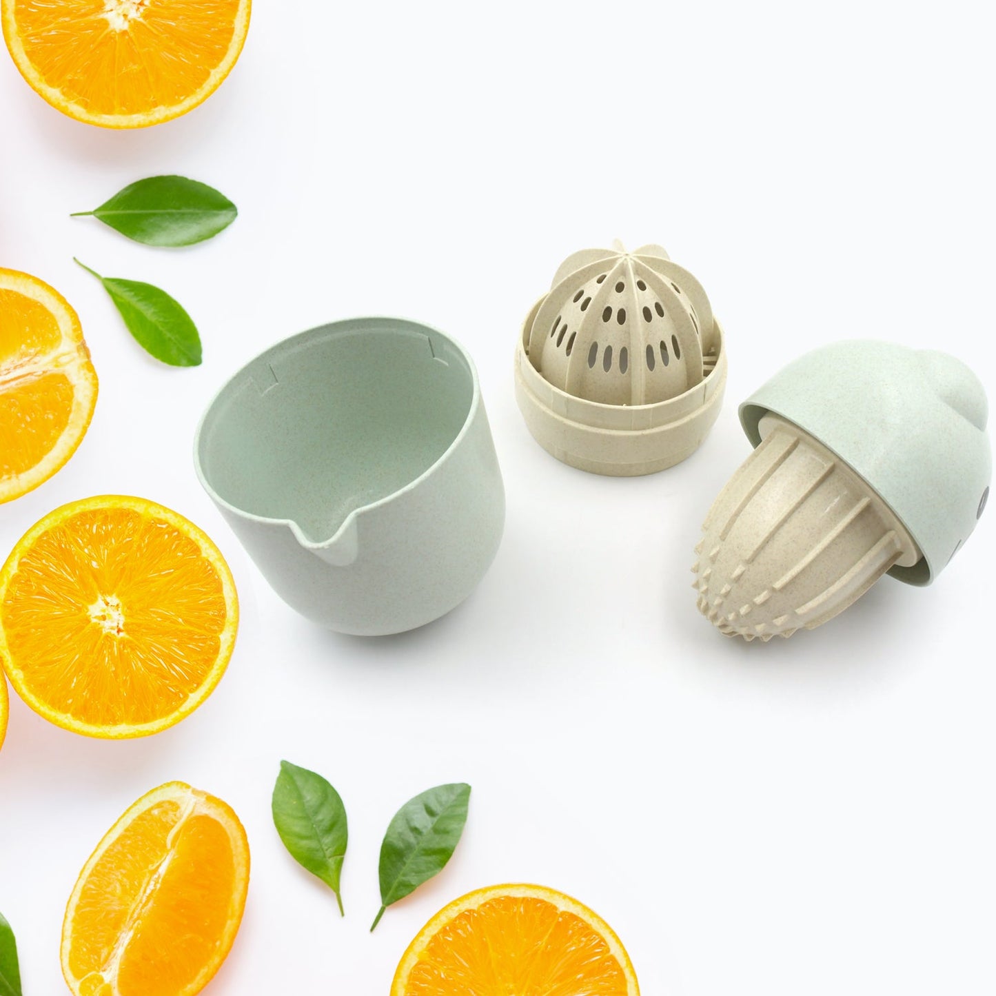 5491 Squeezer Simple Manual Citrus Juicer Small Portable Lime Juicer Cup Food Grade Plastic Juicer High Quality Instant juicer For Home & Travel Use