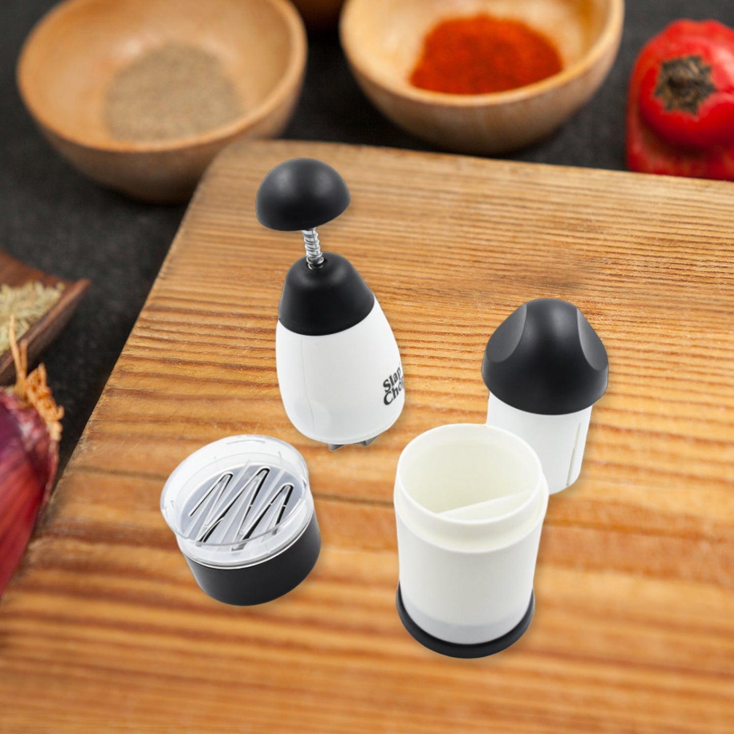 Multifunctional Vegetable Fruit Chopping Grater Slicer, Manual Vegetable Onion Chopper Cutter Food Squeezer Hand Grinder Garlic Grinder Meat Chopper Kitchen Tool