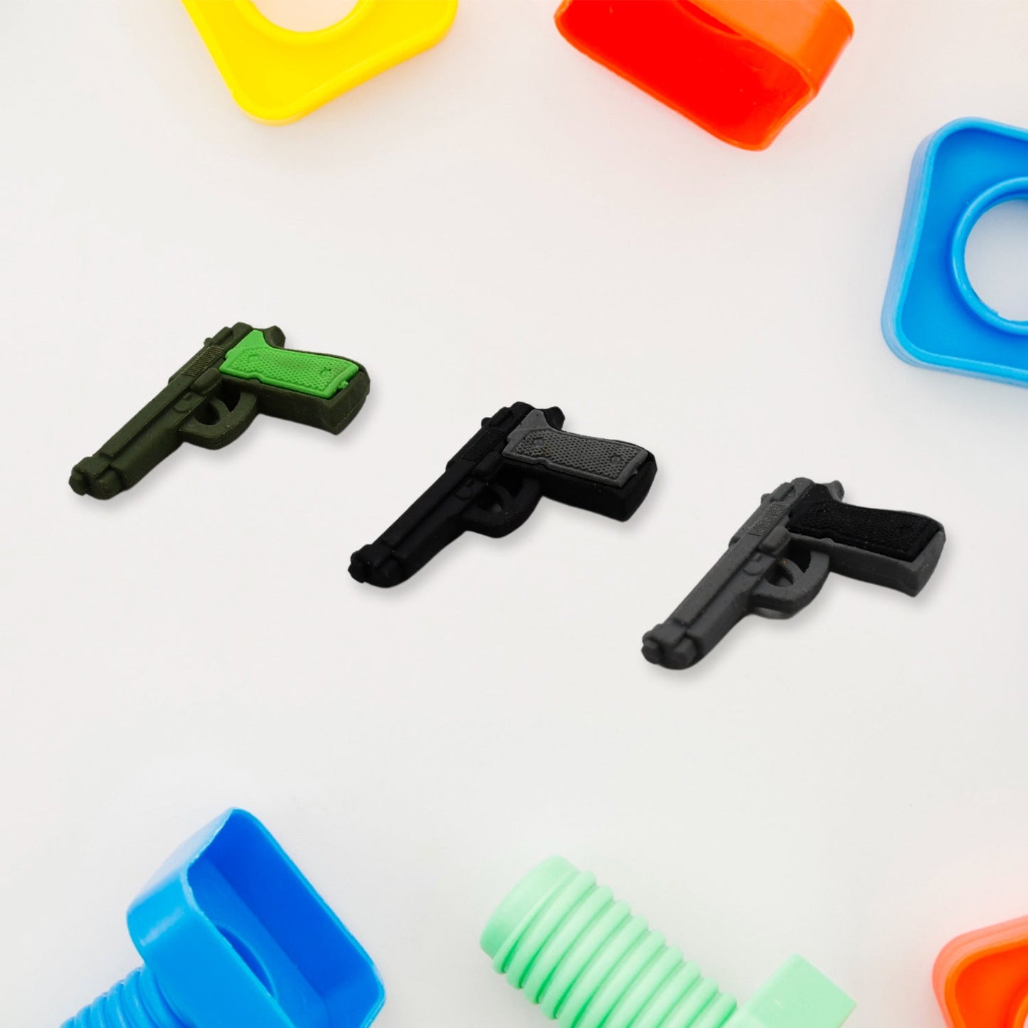 Eraser for Kids| Gun & Plane Shape Eraser| Eraser Set Box| School Eraser| Stylish Eraser| Eraser for Kids School| Eraser for Artist| Cute| Birthday Gifts for Kids, Birthday Return Gifts (5 Pc set)
