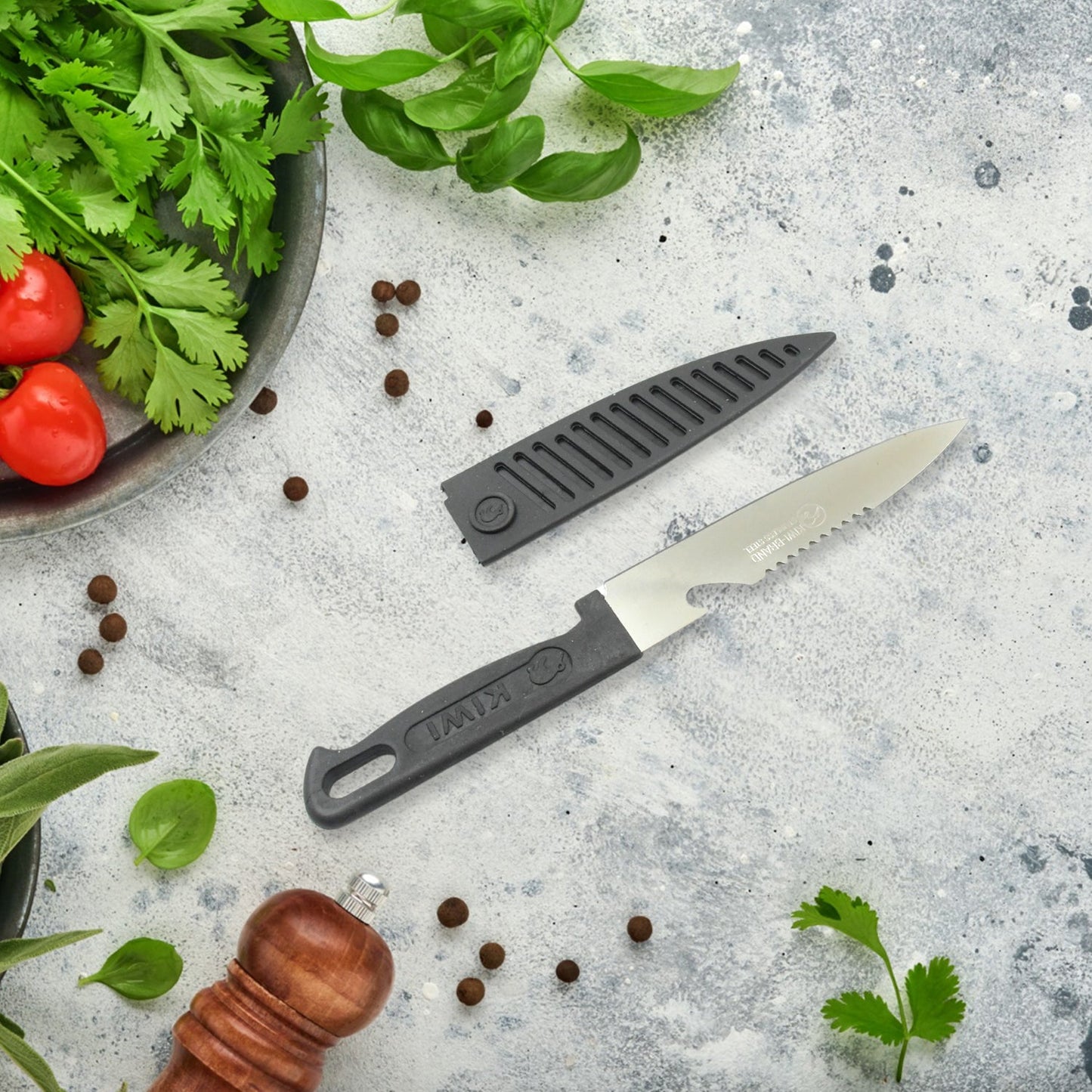 Premium Plastic Chopping Board & Steel Knife Vegetable Chopping Board With Knife Cutting Board for Kitchen Chopper Fruit and Vegetable Cutter Chopper Plastic (3 Pc Set)