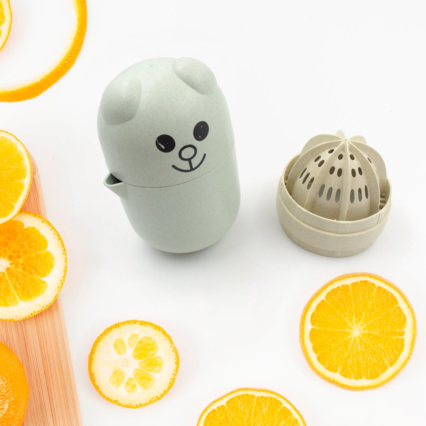 5491 Squeezer Simple Manual Citrus Juicer Small Portable Lime Juicer Cup Food Grade Plastic Juicer High Quality Instant juicer For Home & Travel Use