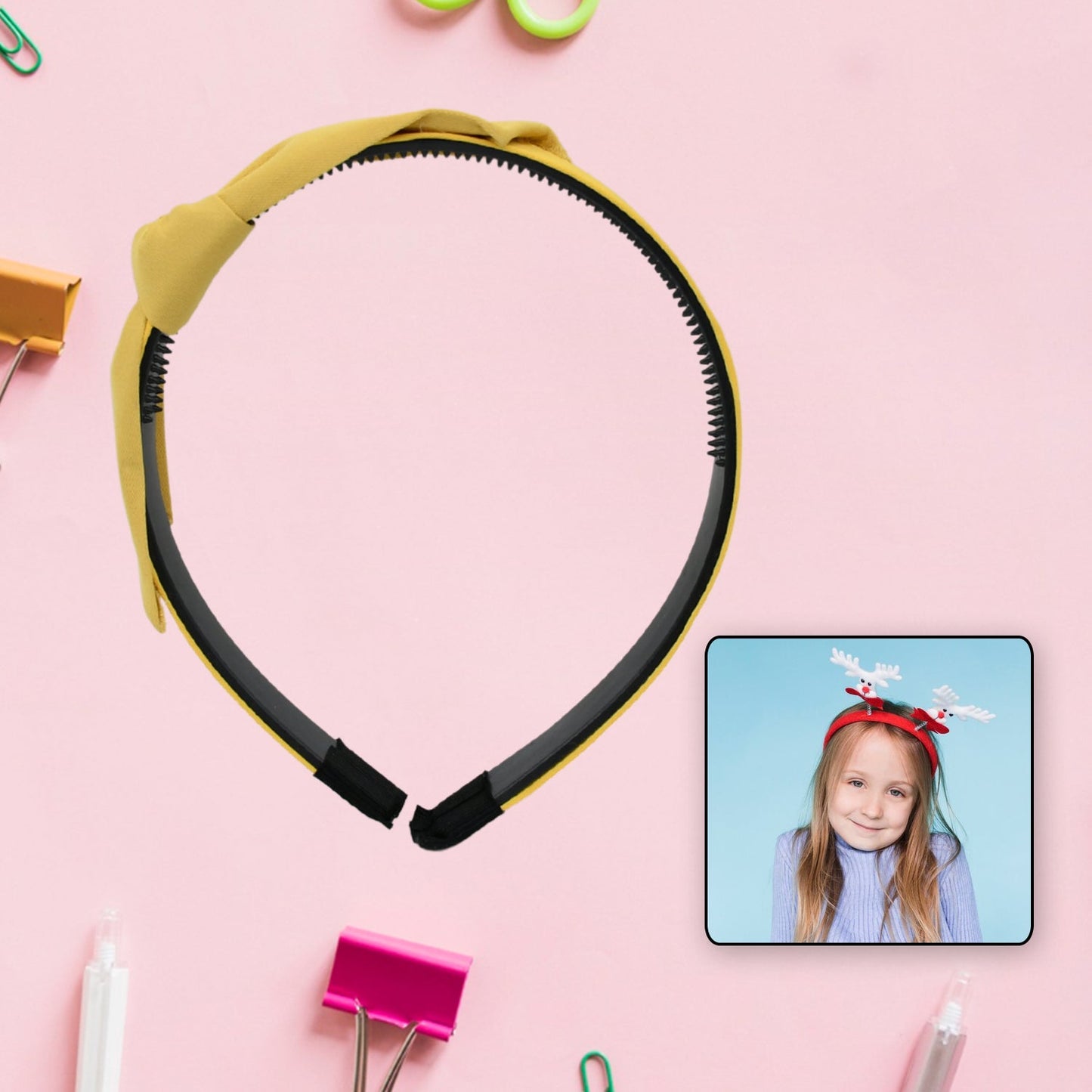 12632 Stylish Hair Accessories, Hairband / Headband for Baby Girls / Women / Hair Band Stretch Hair Accessories for Women Girls Hair Accessories Multicolor / Mix Designs