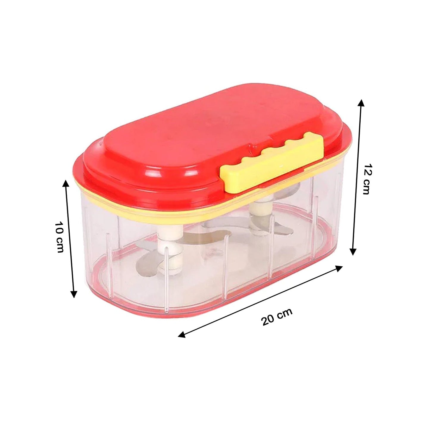 0071 Plastic Vegetable Chopper (1000 ml) Your Brand