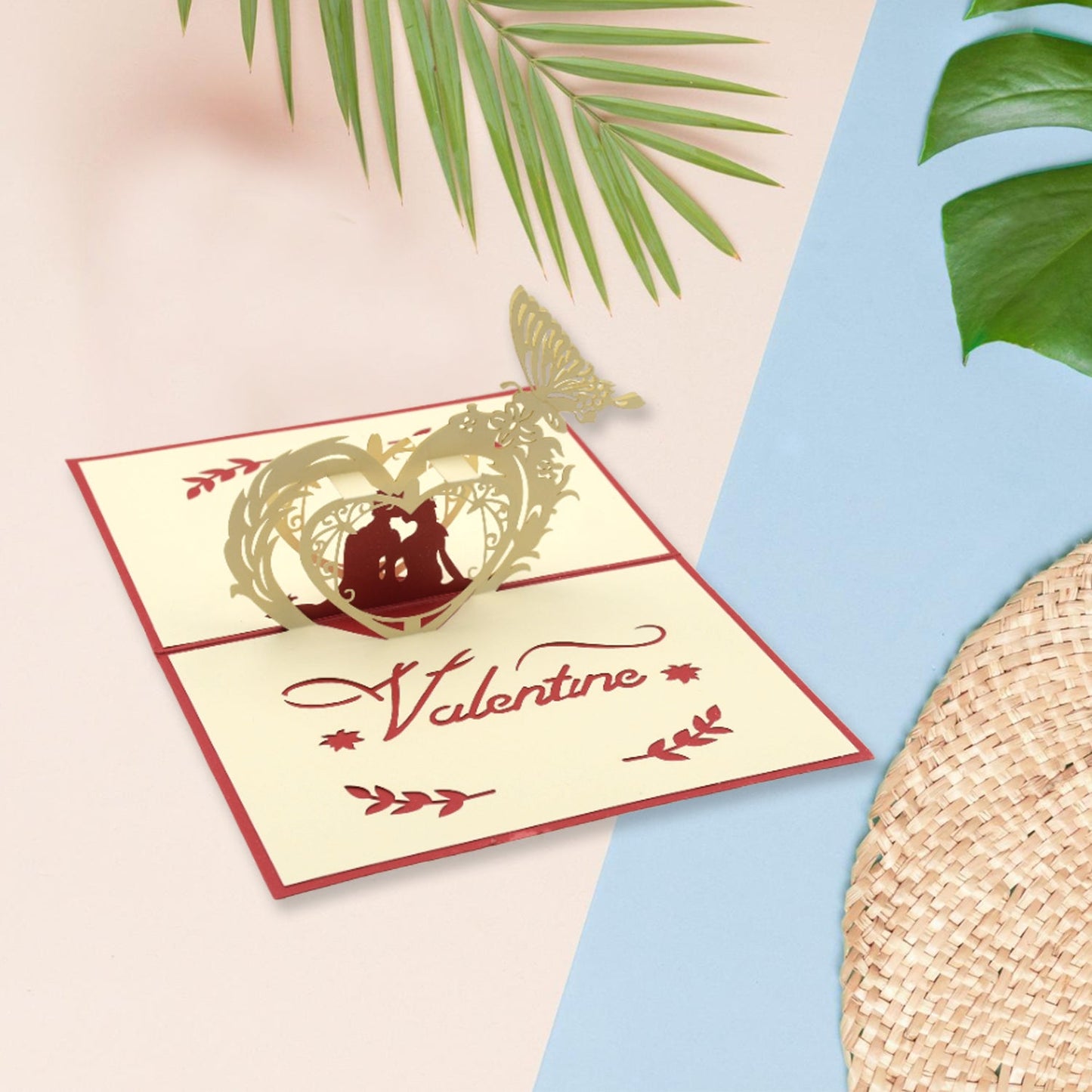 3D Paper Wish Card High Quality Paper Card All Design Card Good Wishing Card (Birthday , Valentine , love , Christmas Card) (1Pc )