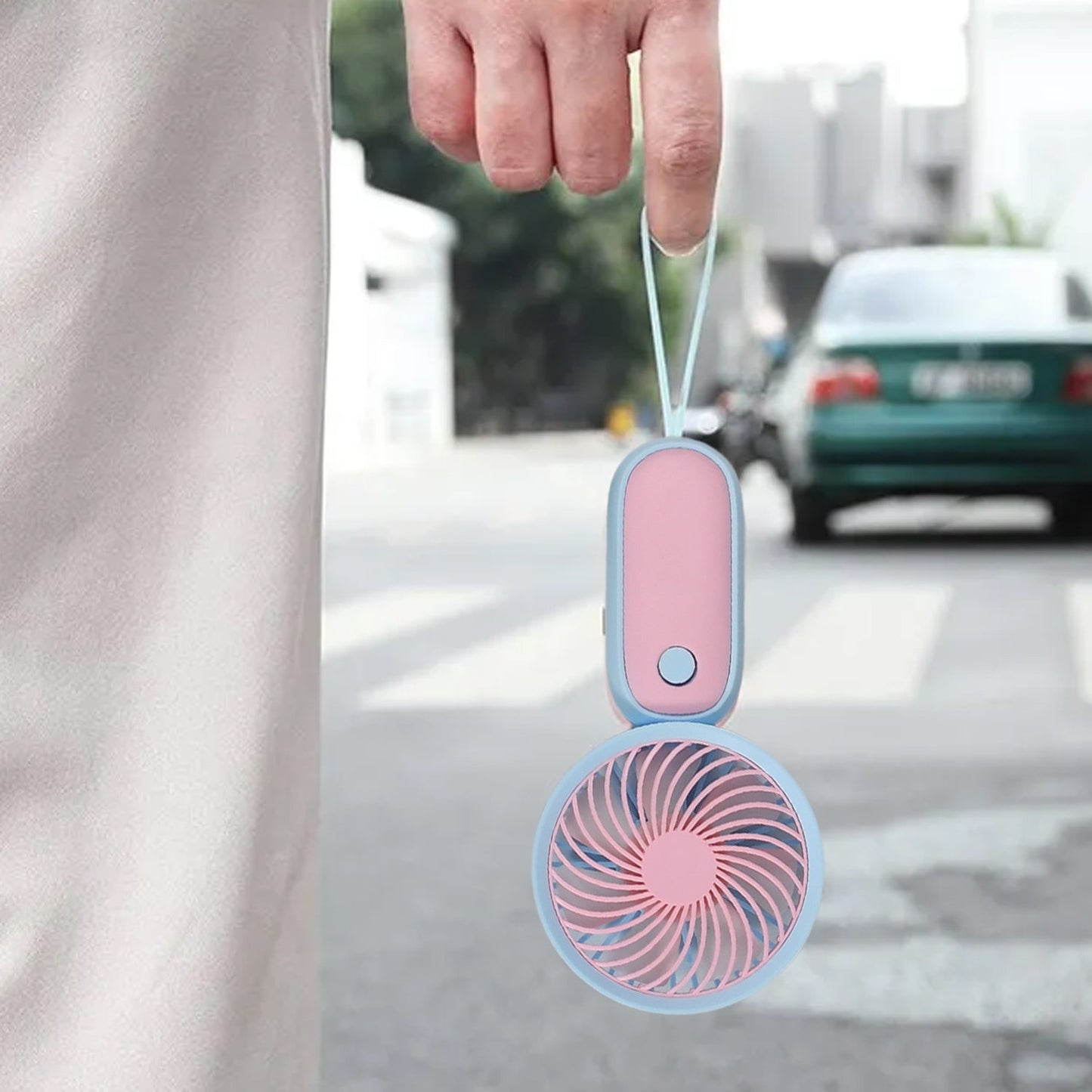 4800 Mini Handheld Fan Portable Rechargeable Mini Fan Easy to Carry, for Home, Office, Travel and Outdoor Use