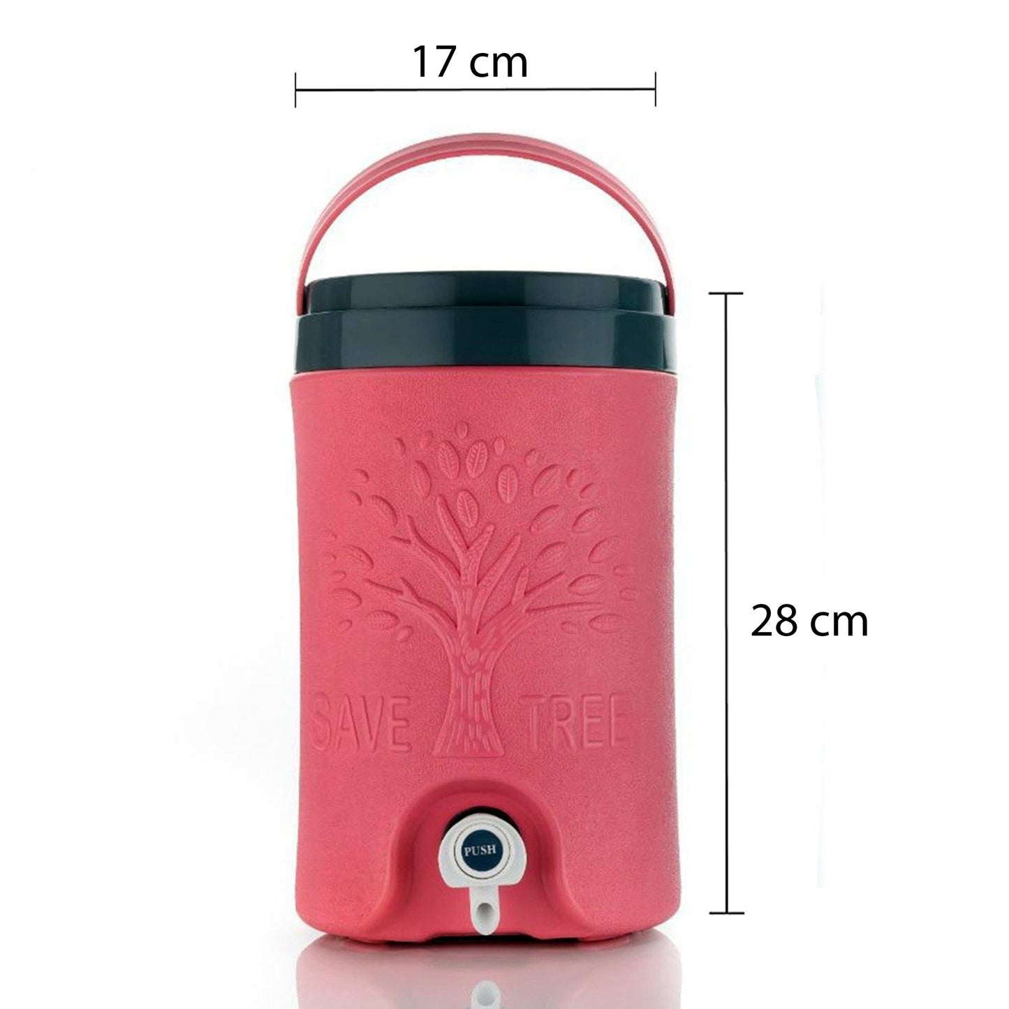 Plastic Water Rover Jug - 5 Litre, Insulated Plastic Water Rover Jug with a Sturdy Handle, 5 ltrs, (Multi-Coloured