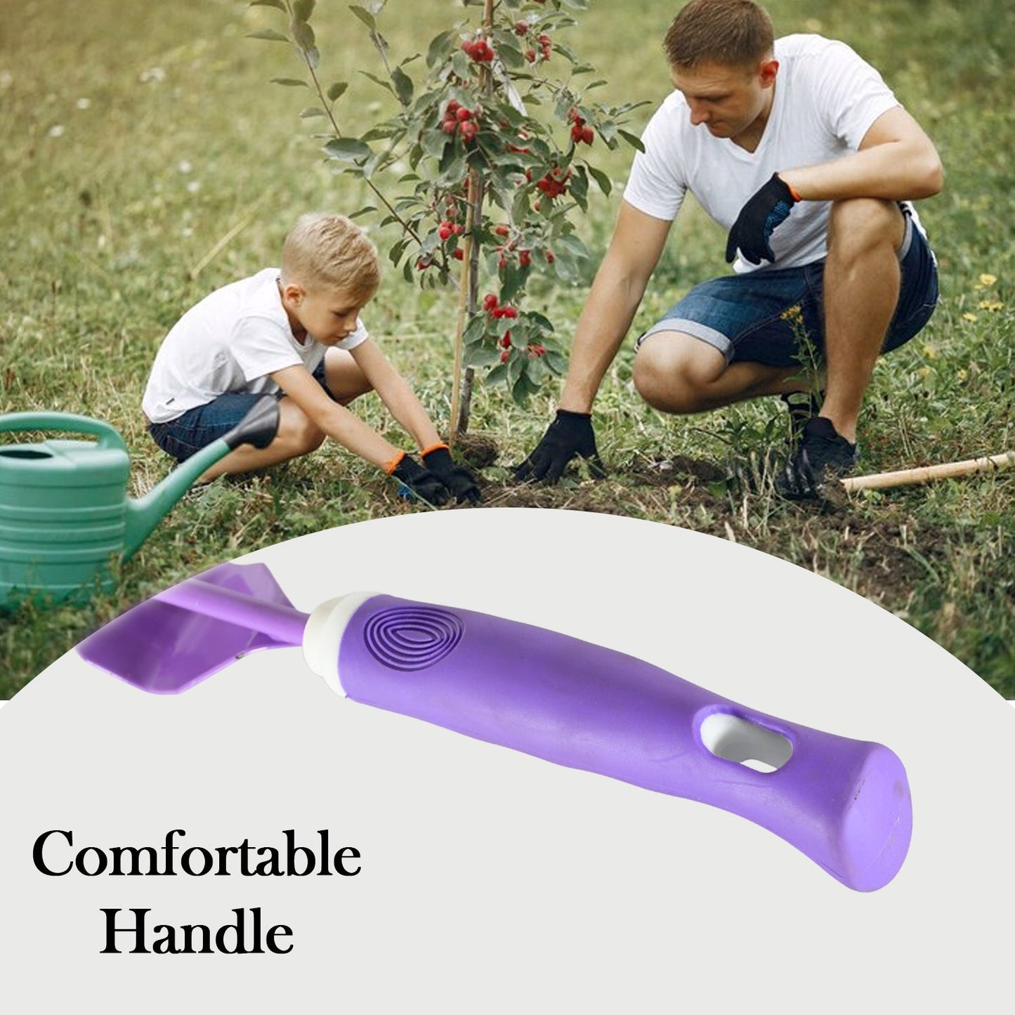 Heavy Duty Garden Tools, Gardening Tools Kit for Home Garden, Indoor and Outdoor Gardening for Plants, Agriculture, and Soil Tools (1 Pc) (6 Different Types Tool)