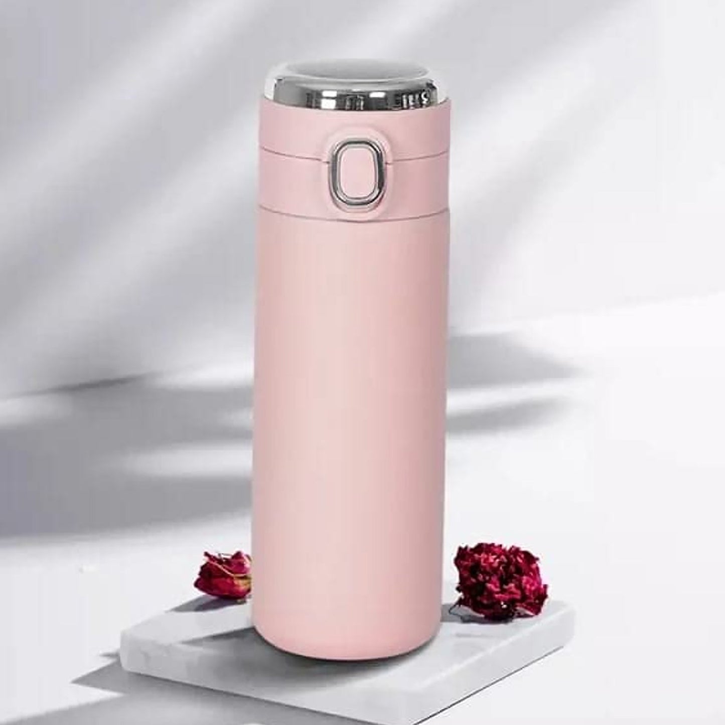 Smart Vacuum Insulated Water Bottle with LED Temperature Display, Cold & Hot | Leak Proof | Office Bottle | Gym | Home | Kitchen | Hiking | Trekking | Travel Bottle (Mix Color & Design)