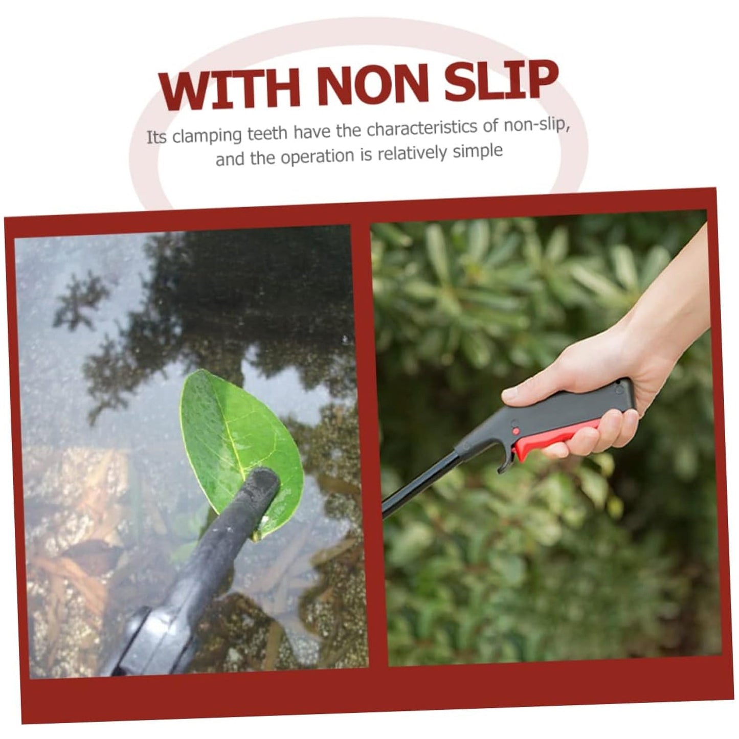 7514 Extra Long Pickup Aid Trash Picker Upper, Rotating Hand, Heavy Duty Grip Arm - Reaching Assist for Litter, Elderly, Garden Disabled, Handicap Arm