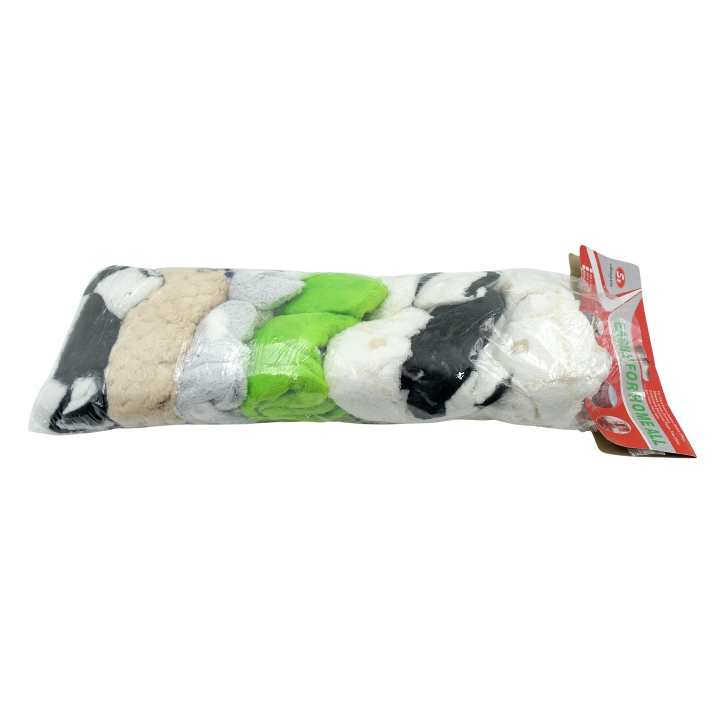 8802 Cotton Hand Towel Microfiber wash Basin Hanging Hand Towel Napkin Microfiber Cloth Cartoon Kitchen Accessories, Travel Friendly | Home & Kitchen Use ( 7 pcs Set )