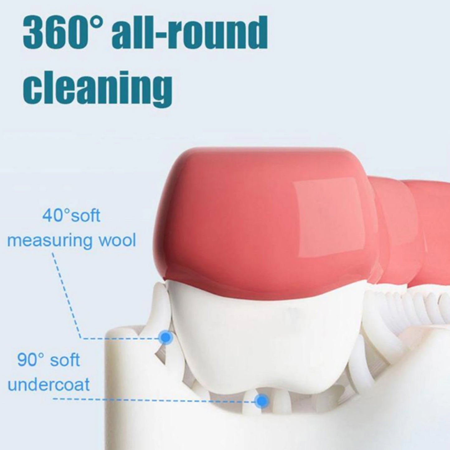 4773 Kids U Shaped Large Tooth Brush used in all kinds of household bathroom places for washing teeth of kids, toddlers and children’s easily and comfortably.