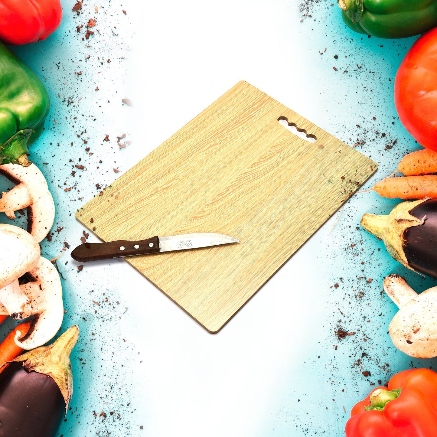 7121 Wooden Chopping Board Big Size For Kitchen Use