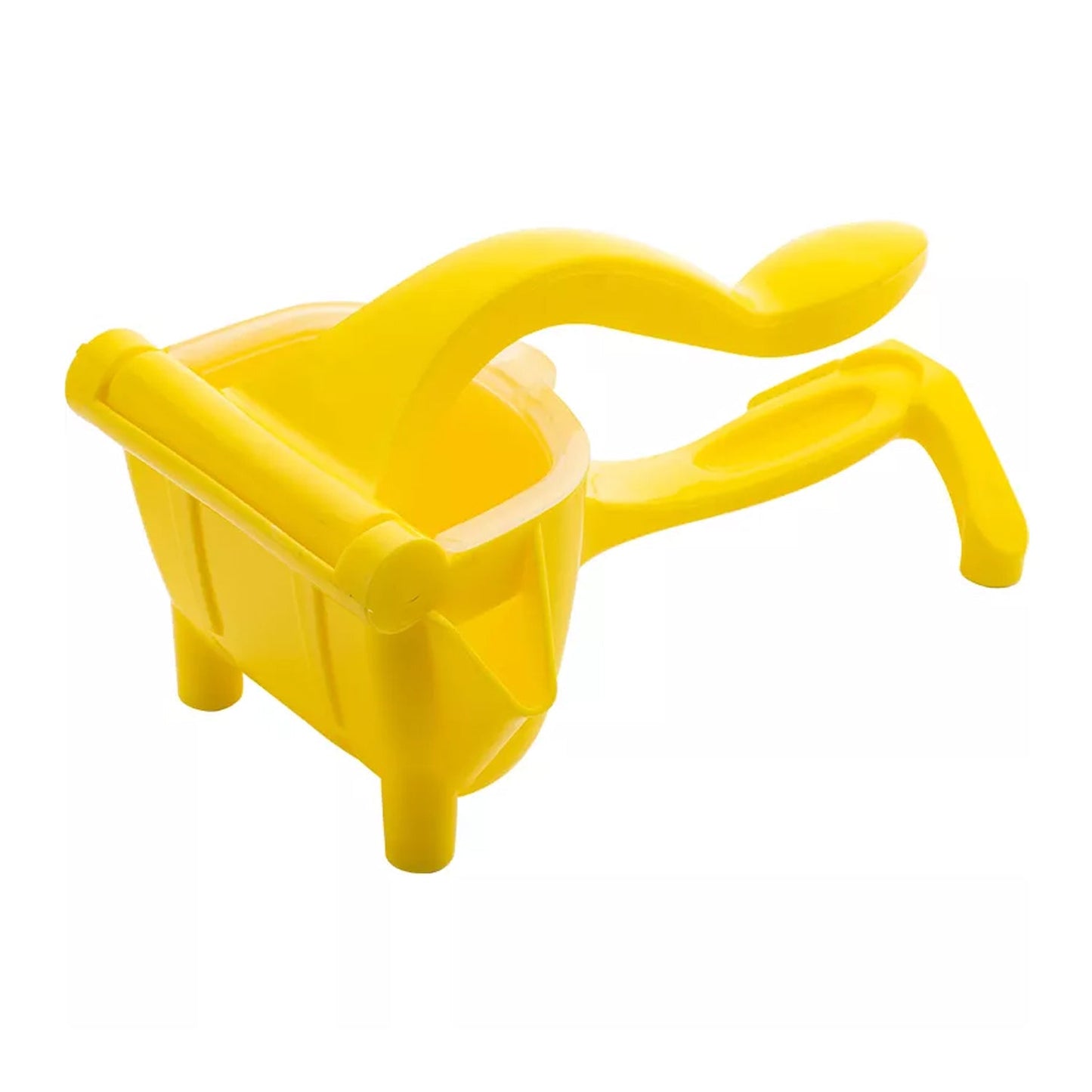2337A Manual Plastic Fruit Juicer, Hand Press Lemon Squeezer Hand Juicer Citrus Press Juicer Fruit Extractor Tool for Orange, Limes, Lemon ( Brown Box )