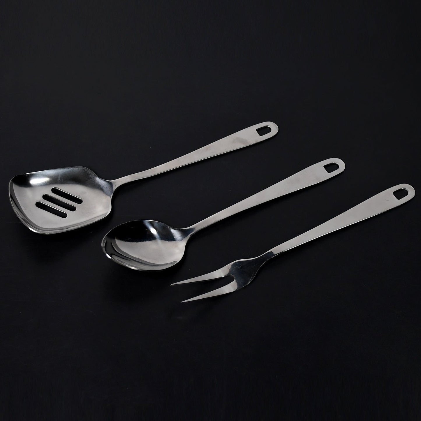 Serving Spoon Set Cooking Spoon Set High Quality Premium Spoon Set ( 3pc Set )