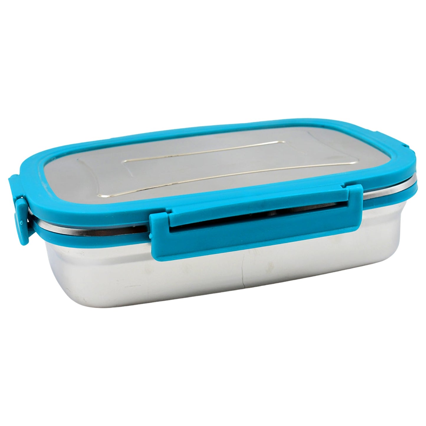 Premium Stainless Steel Lunch Box for Kid, 2 Containers Lunch Box, Perfect Size Meal Lunch Box Set for Office, School and Travelling Tiffin Box (1000 ML+ 200 ML Approx)