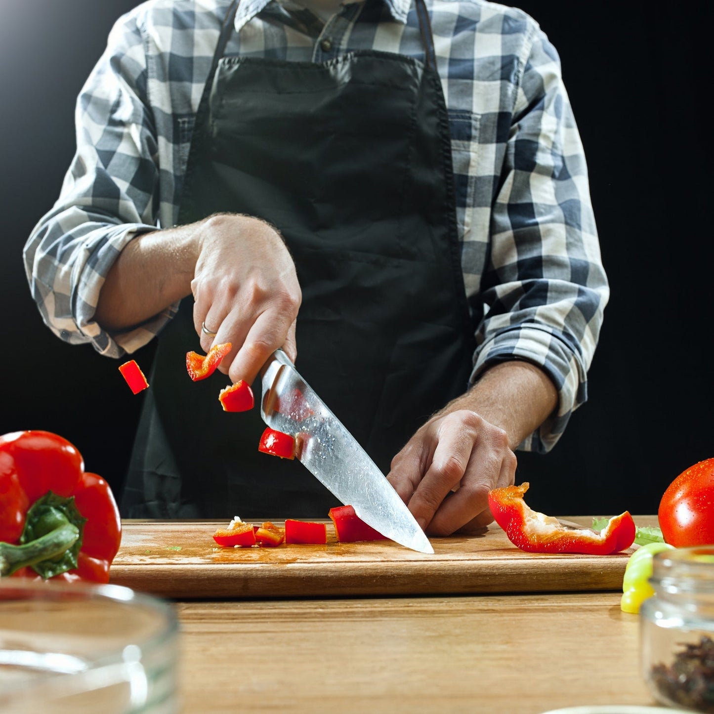 7122 Wooden Chopping Board For Vegetable Cutting & Kitchen Use