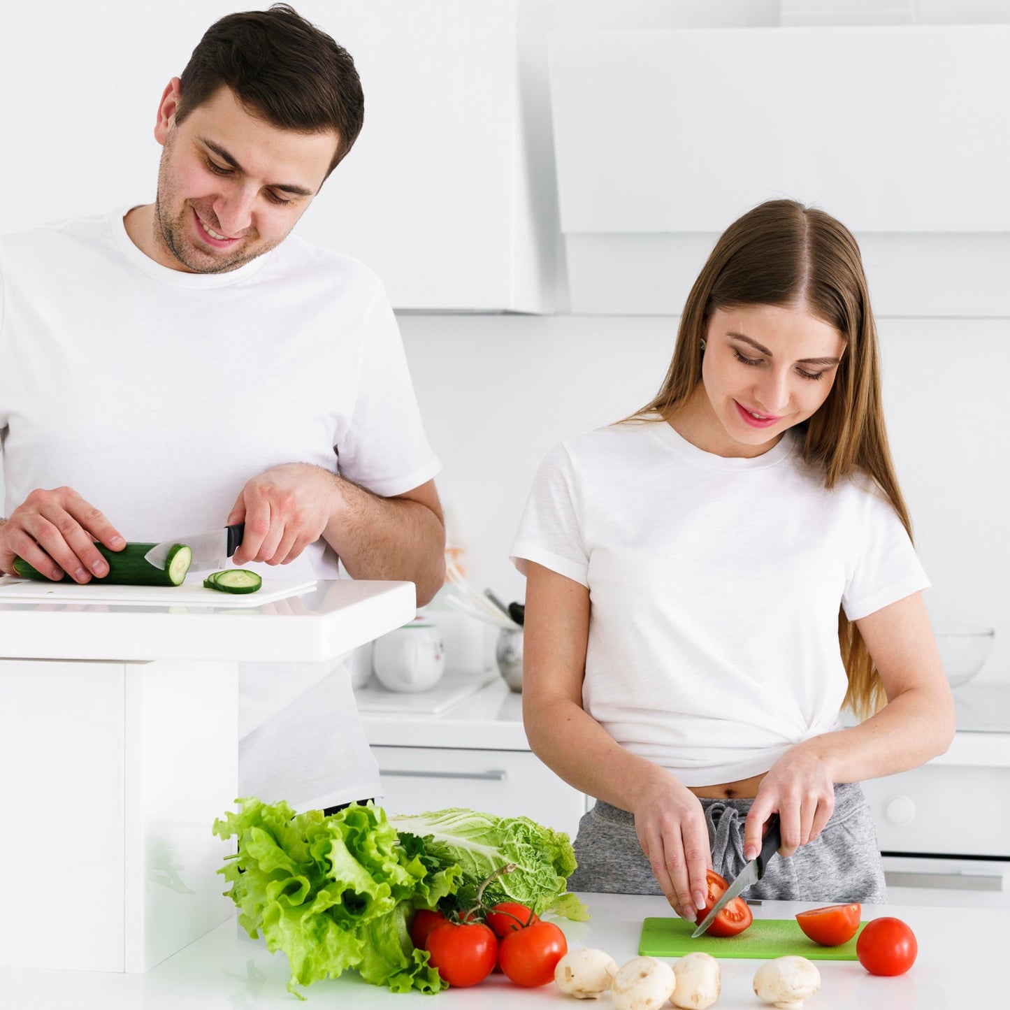 Premium Plastic Chopping Board & Steel Knife Vegetable Chopping Board With Knife Cutting Board for Kitchen Chopper Fruit and Vegetable Cutter Chopper Plastic (3 Pc Set)