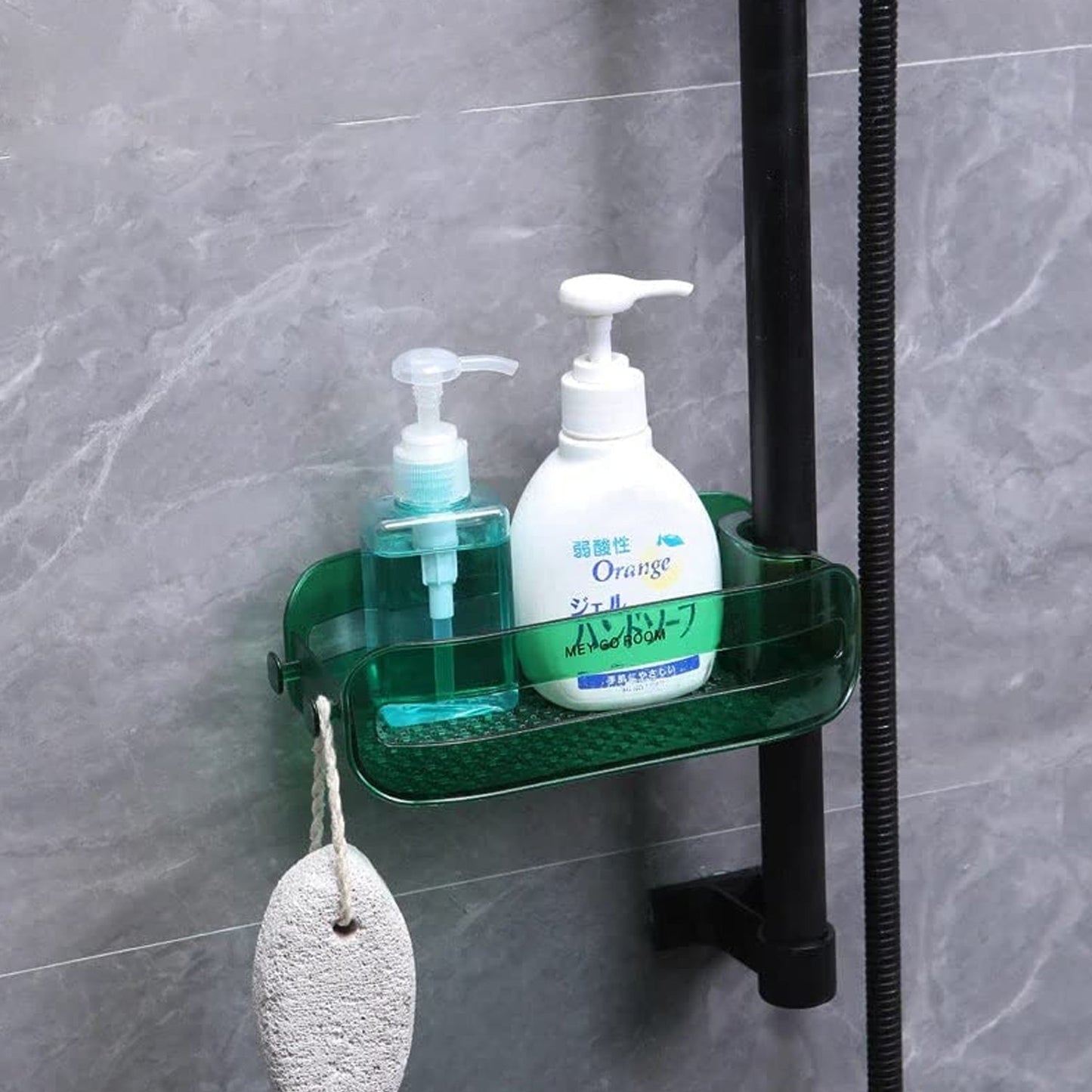 7073 Plastic Faucet Drain Basket Shelf - Drain Basket for Sink, Multipurpose Drain Basket Sink-Strainer Hangs on Faucet for All Sinks.