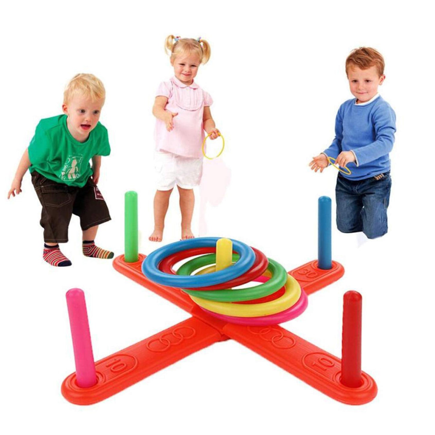 Ring toss game for kidsā fun.