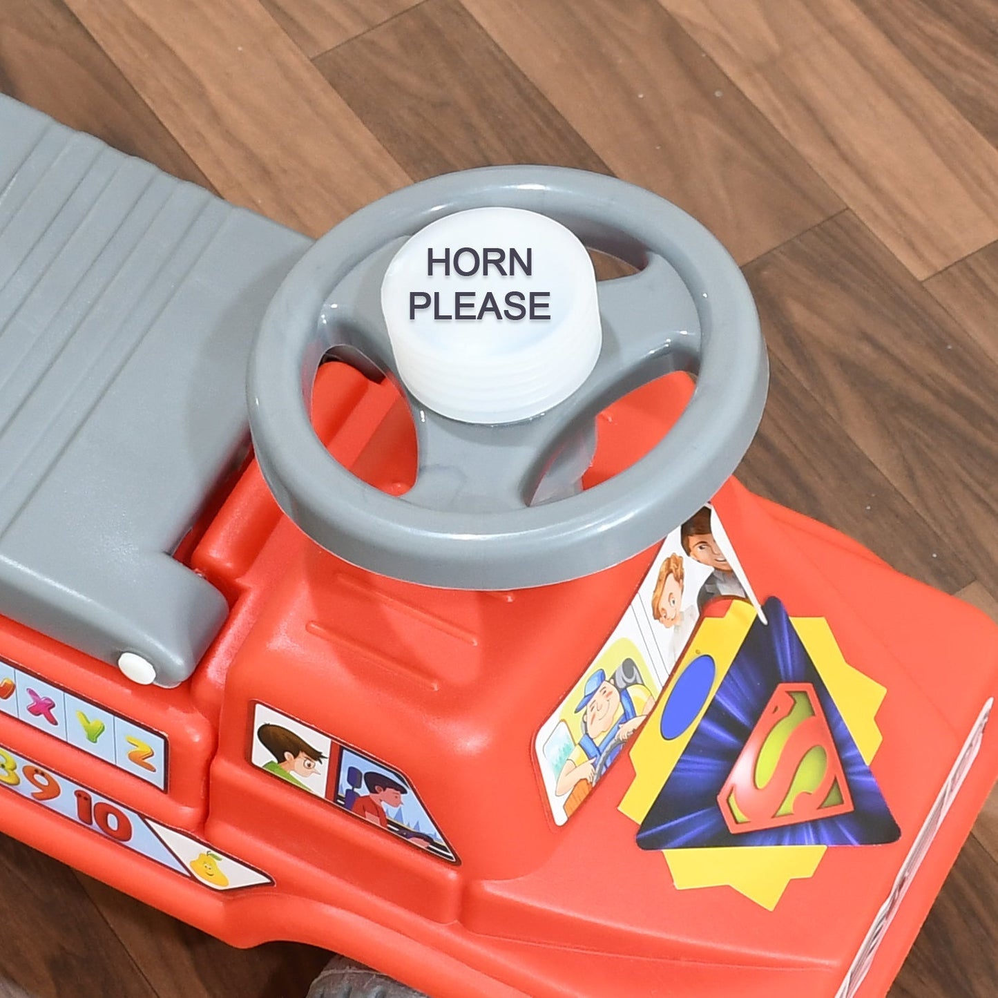4590 Kids Baby City Ride on Push Car Ride with Backrest Musical Horn For Children Kids Toy Ride-on, Kids Toys Toddler Baby Toy Baby Car Suitable for Kids Boys/Girls