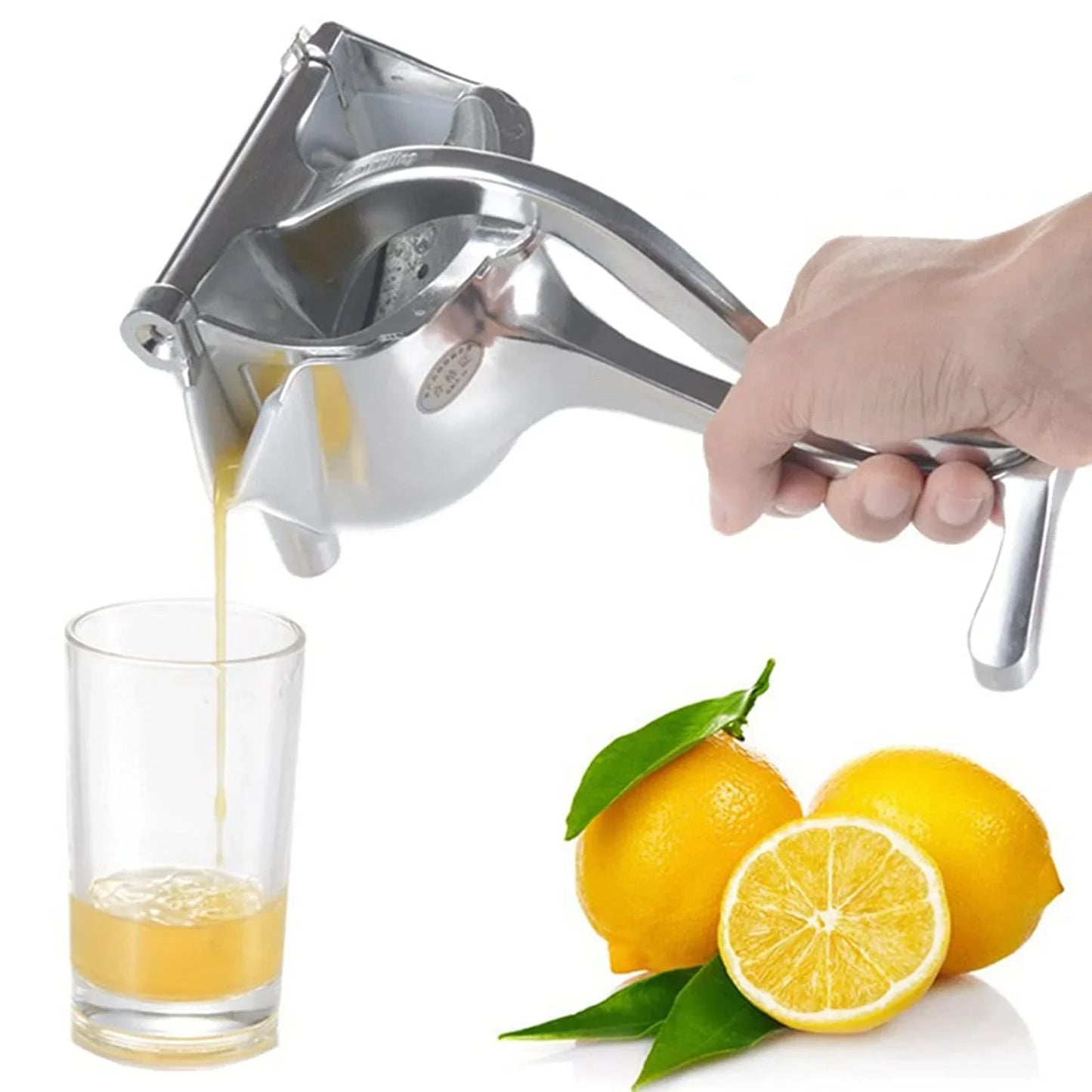 MANUAL ALUMINIUM METAL FRUIT PRESS JUICER ( BROWN BOX )