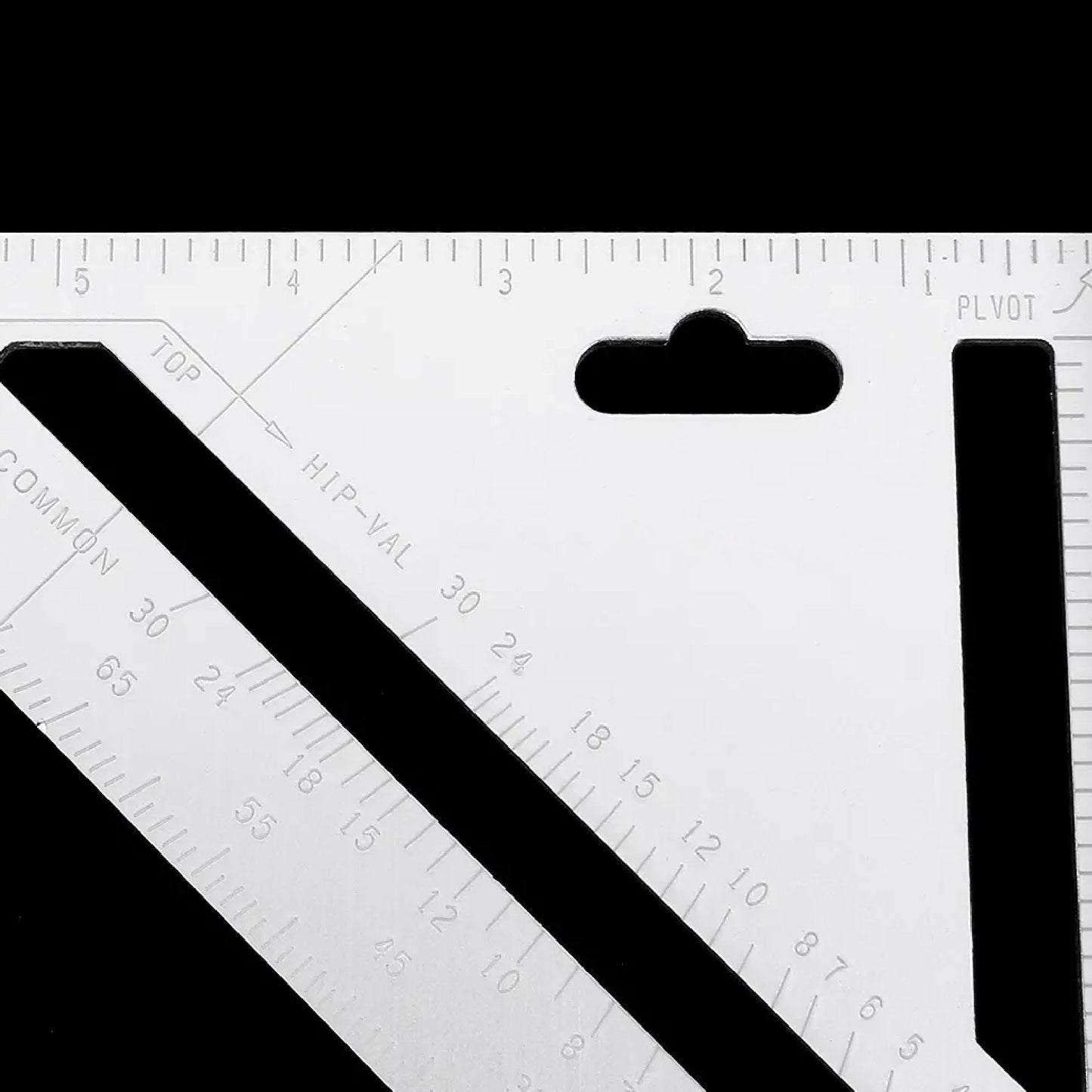 7420 Light Weight Double Side Scale Triangle Measurement Hand Tool