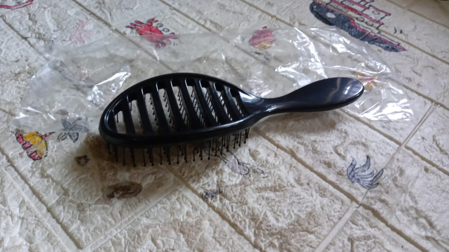 Anti-static Scalp Massage Hair Brush Comb for Curly Straight Hair, Womens Hair Brush Wet, Detangling Brush for Curly Hair Detangler, Wet Hair Brush Detangler, Girls Hair Brush (1 Pc )