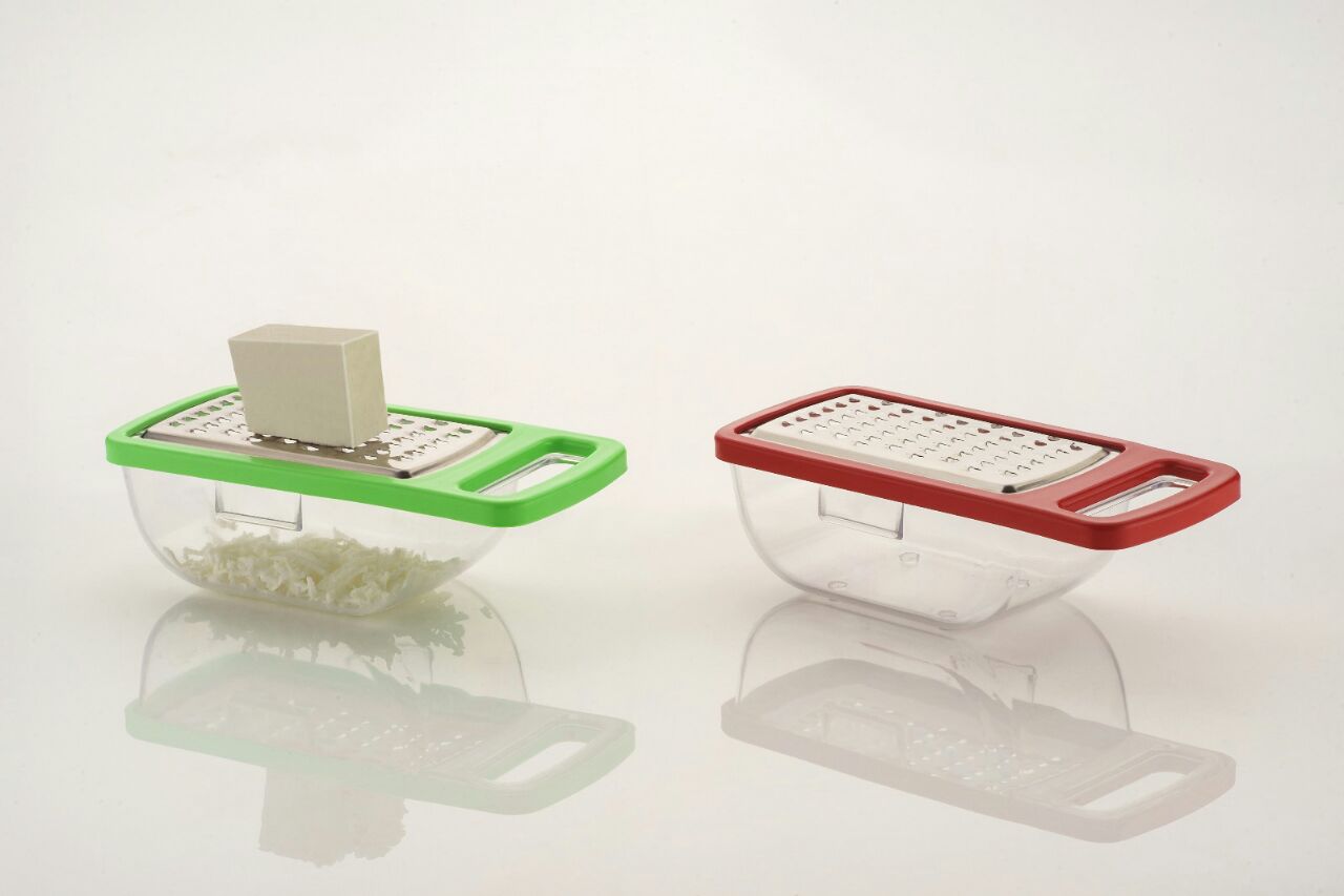 0660 Cheese Grater/Slicer/Chopper With Stainless Steel Blades