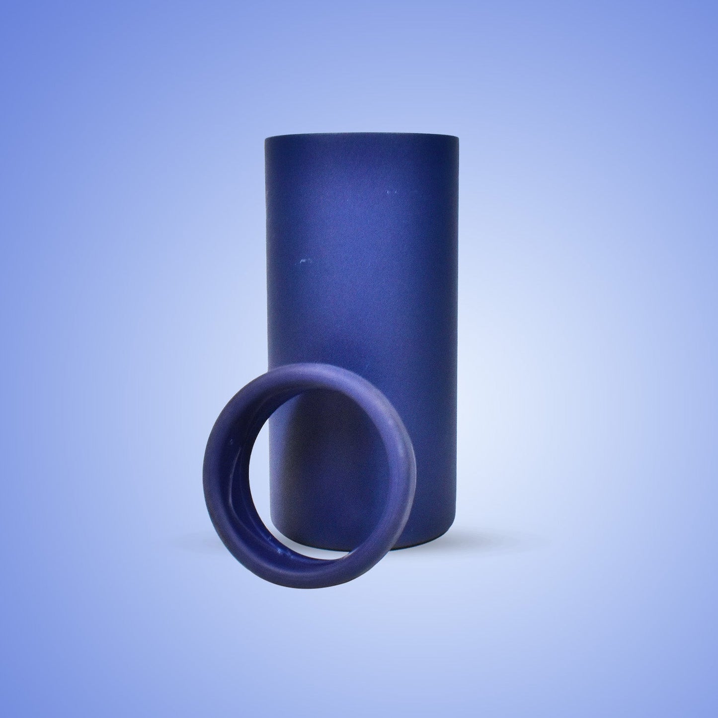 STAINLESS STEEL DRINKING GLASS FOR WATER, MILK TEA COFFEE LASSI GLASS TUMBLER PREMIUM BLUE GLASS (1pc)