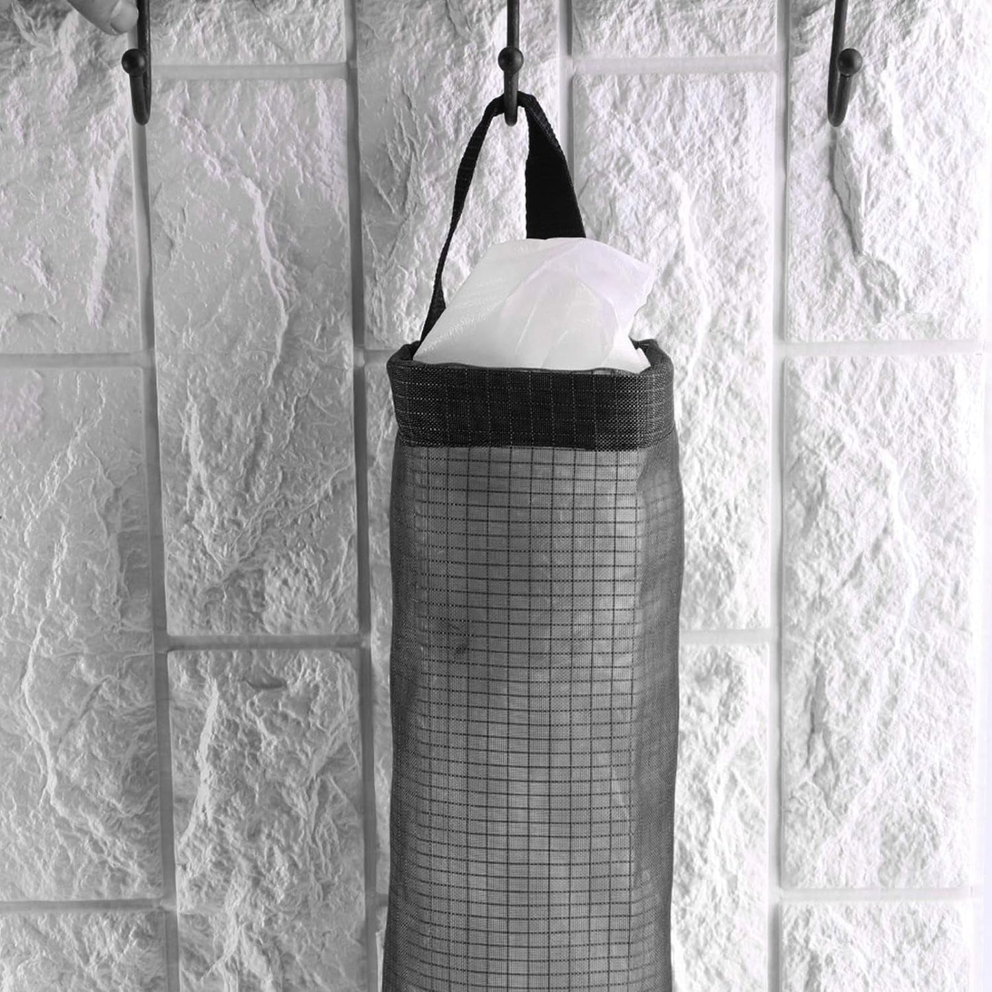 Hanging Waste Bag Holder, Garbage Bag Storage Bag, Widening Handle Hanging Sturdy for Store Garbage Bags Home Store Debris Kitchen, Bedroom Large Capacity for Restaurant (1 Pc)