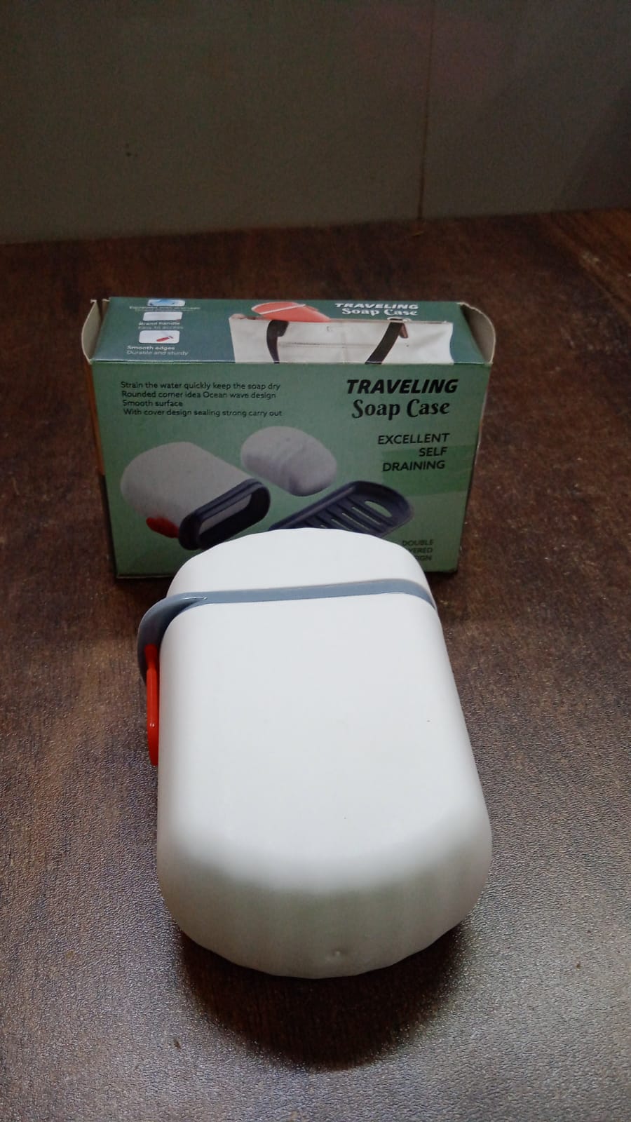 Stylish and Practical Soap Holder for Travel Soap Box With Secure Seal and Non Leak Design Stylish Soap Box for Home, Bathroom, Hiking, Travel, Camping Capsule Soap Box (1 Pc)