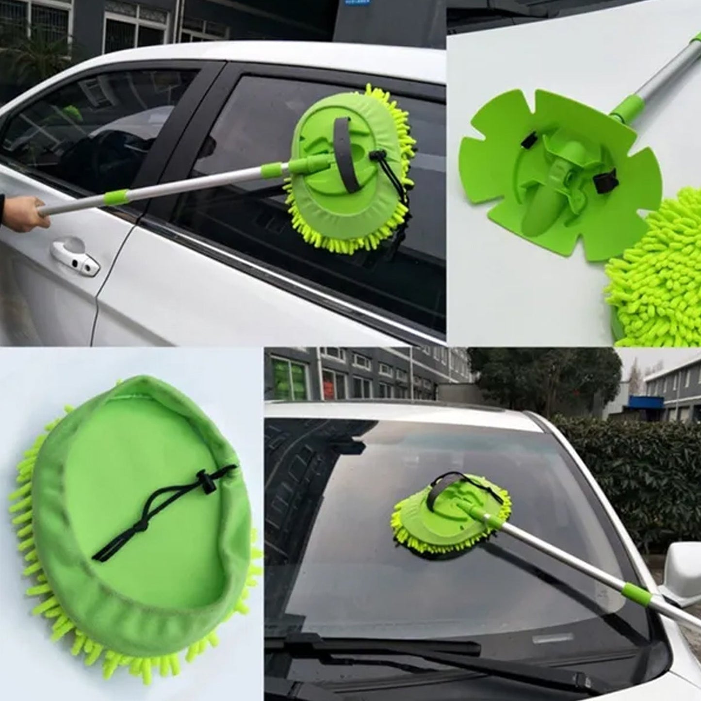 4987 Car Duster Microfiber Flexible Duster Car Wash | Car Cleaning Accessories | Microfiber | brush | Dry/Wet Home, Kitchen, Office Cleaning Brush Extendable Handle