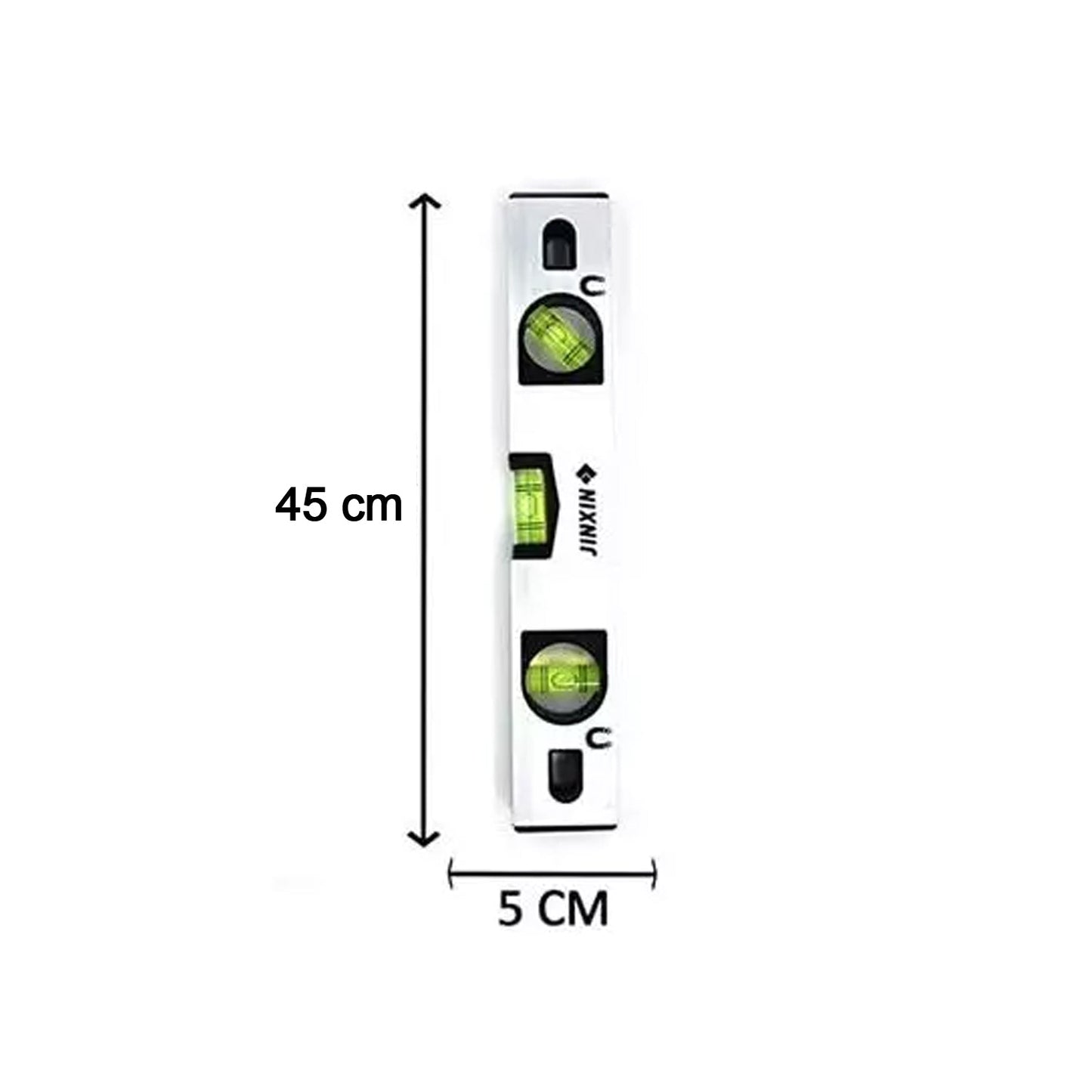 Spirit Level Carpenter's Level Magnetic Carpenter's Level Overhead Viewing Slot for Levelling, Furniture & Construction