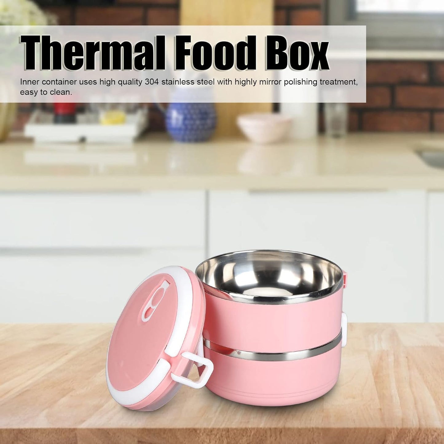 2873A Doraemon 2layer Lunch Box Steel High Quality 2 Layer Tiffin Box For Home , Office & School Use