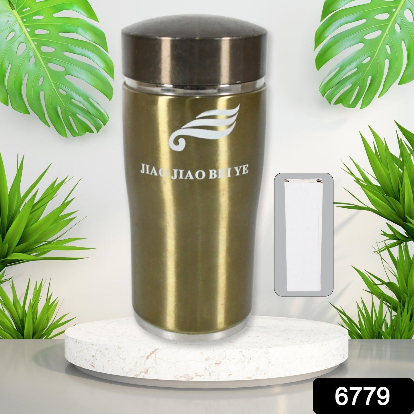 6779 Stainless Steel Sports / Fridge Water Bottle | Eco-Friendly & Leak-Proof Water Bottle For Office Bottle | Gym Bottle | Home | Kitchen | Hiking | Treking Bottle | Travel Bottle (300 ML Approx)