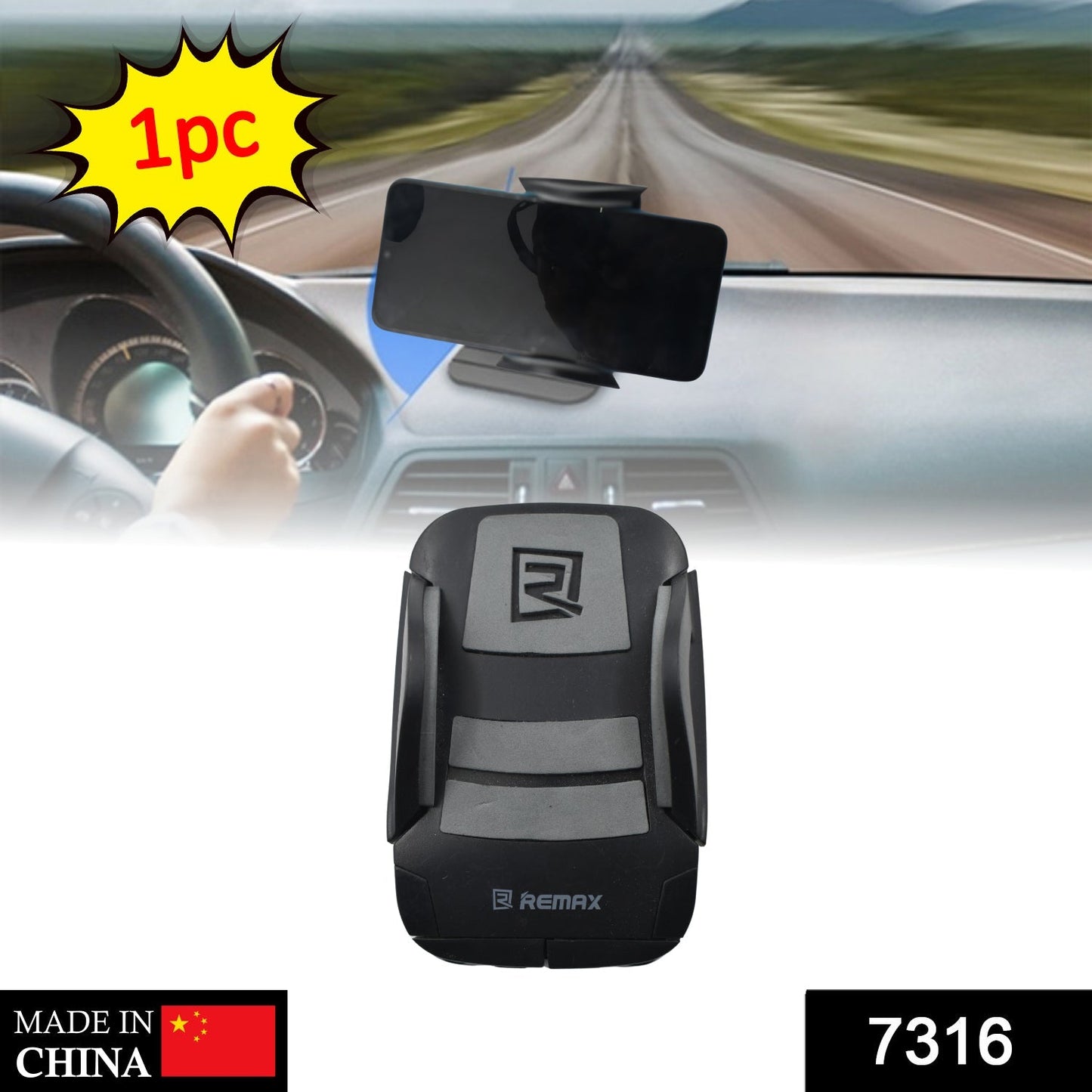 7316 Car-Vent Mobile Holder Easy To Hold Smartphone