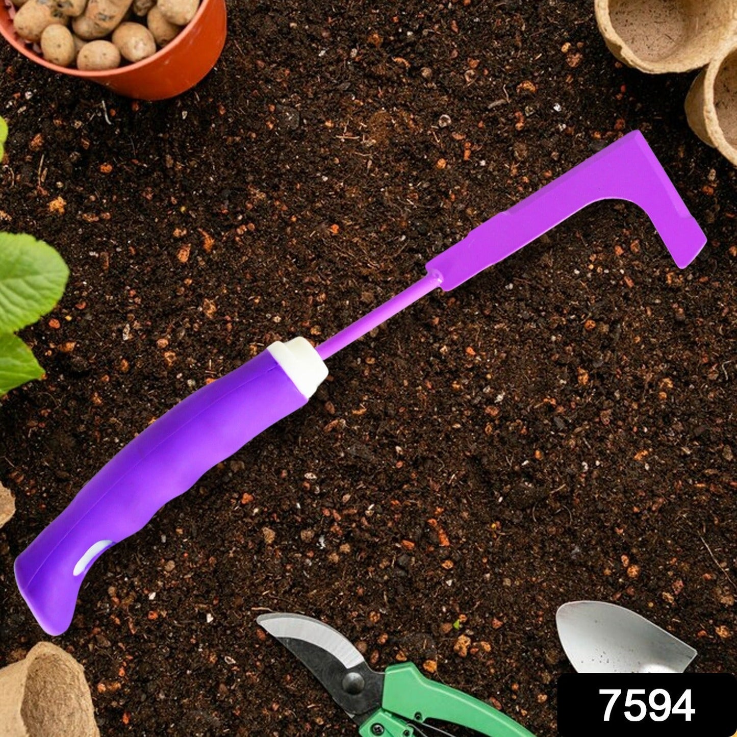 Heavy Duty Garden Tools, Gardening Tools Kit for Home Garden, Indoor and Outdoor Gardening for Plants, Agriculture, and Soil Tools (1 Pc) (6 Different Types Tool)