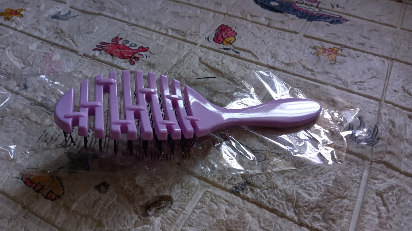 Anti-static Scalp Massage Hair Brush Comb for Curly Straight Hair, Womens Hair Brush Wet, Detangling Brush for Curly Hair Detangler, Wet Hair Brush Detangler, Girls Hair Brush (1 Pc )