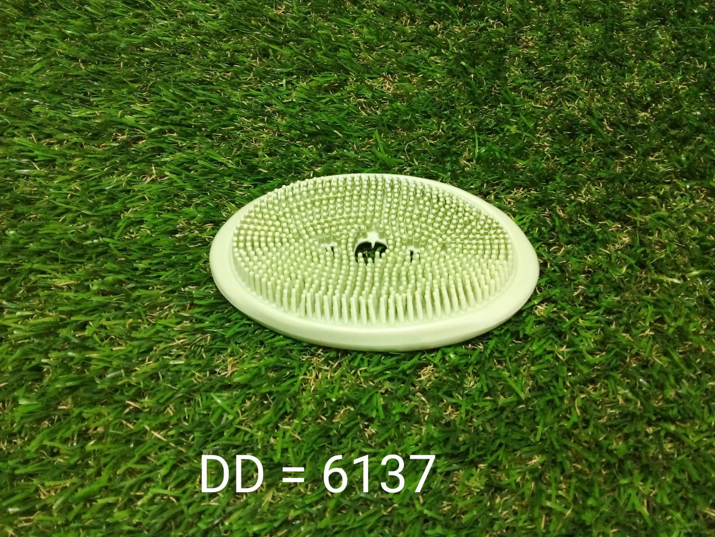 6137 2 in 1 Silicone Cleaning Brush used in all kinds of bathroom purposes for cleaning and washing floors, corners, surfaces and many more things.